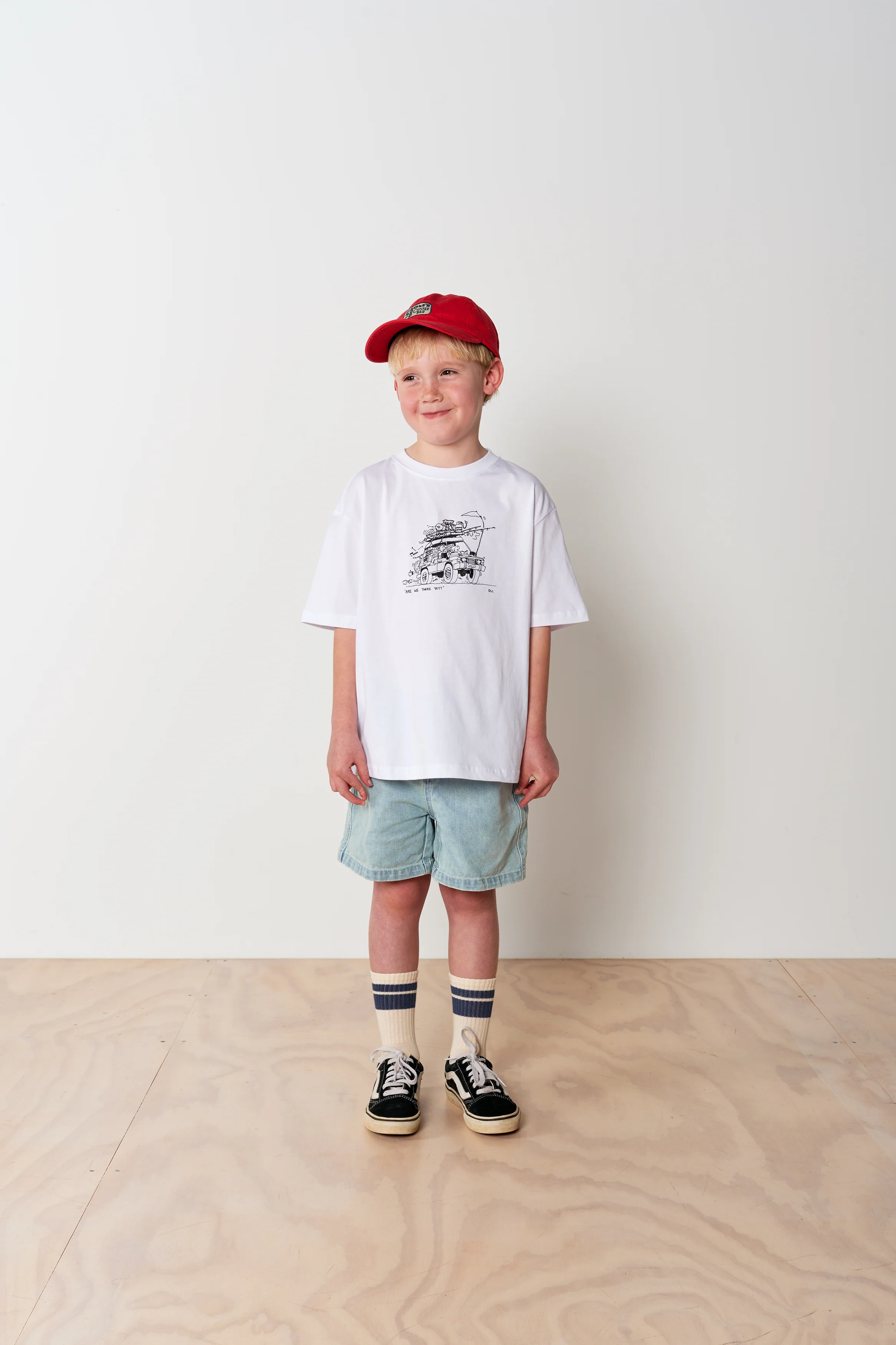 Are We There Yet Kids T - White - Image 3