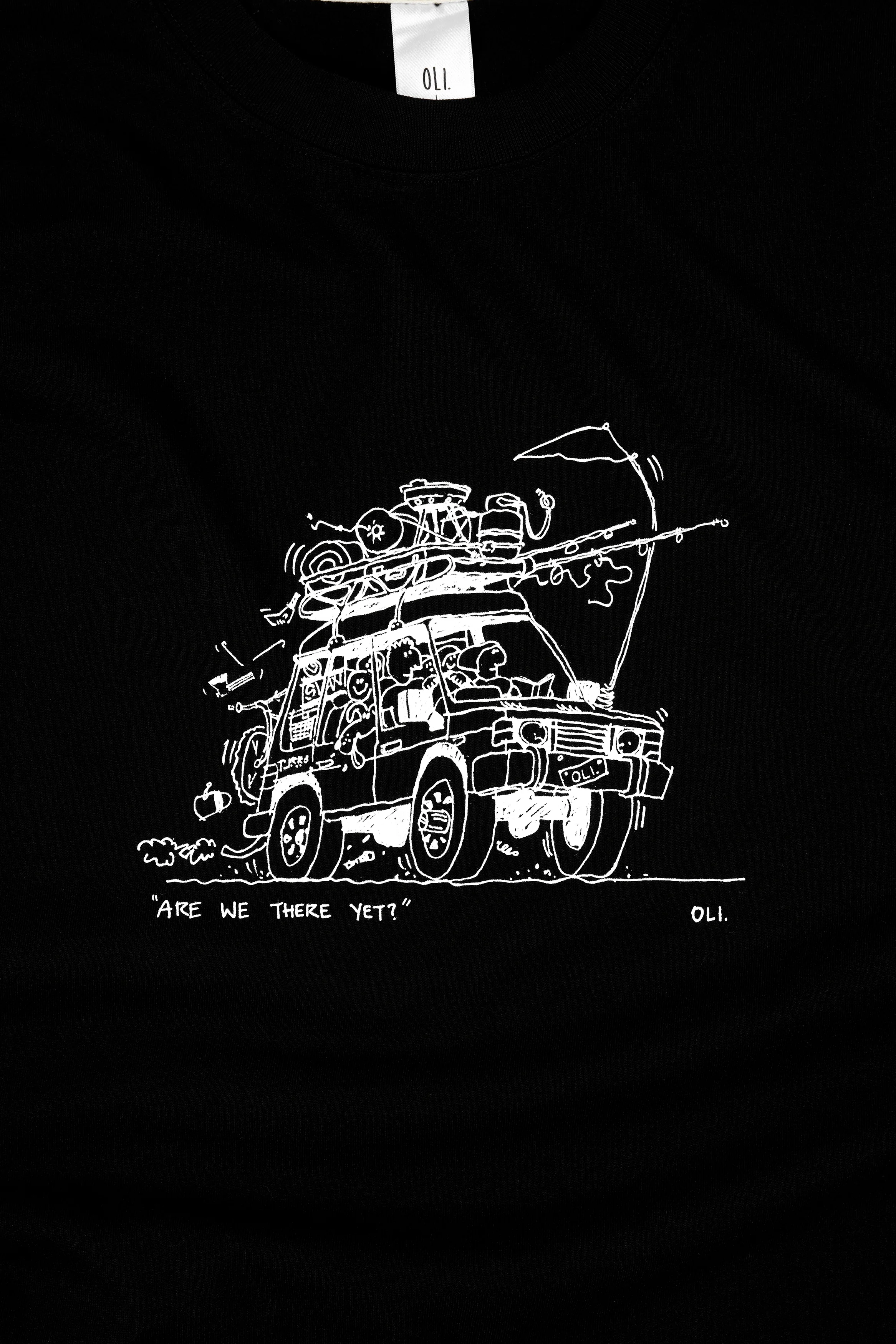 Are We There Yet T - Black - Image 2