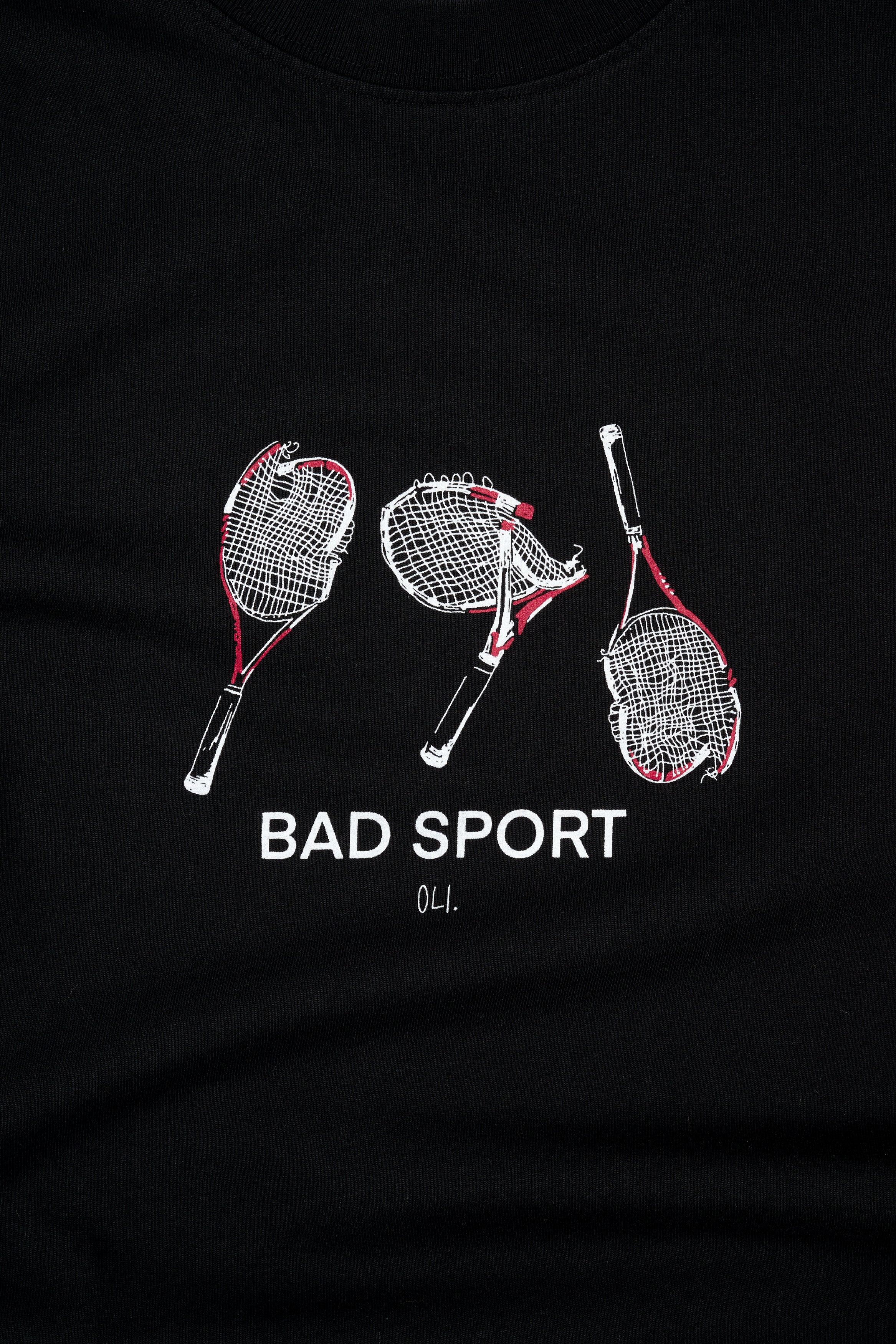 Bad Sport T - Black - Image 2