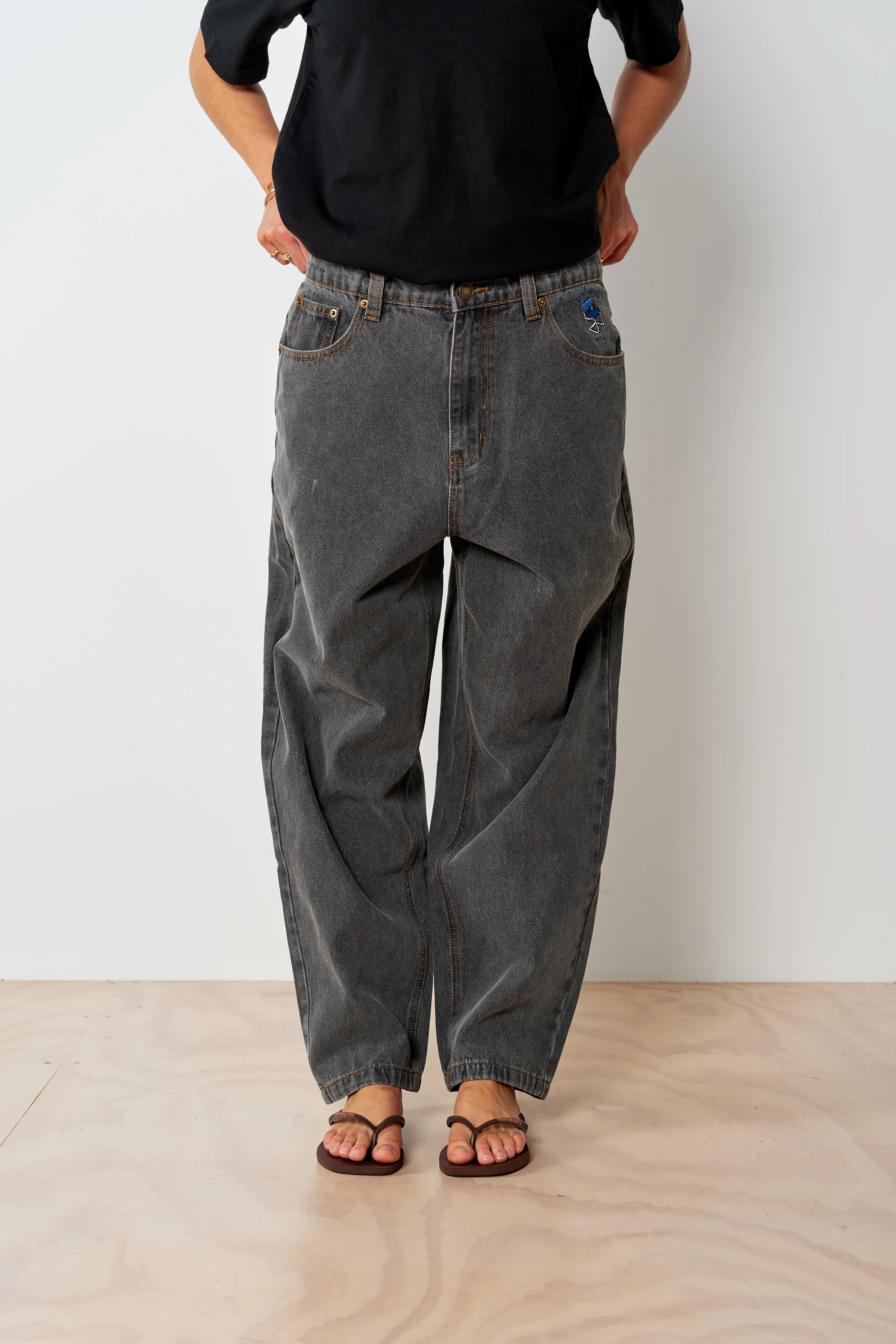 Baggies - Washed Black - Image 7