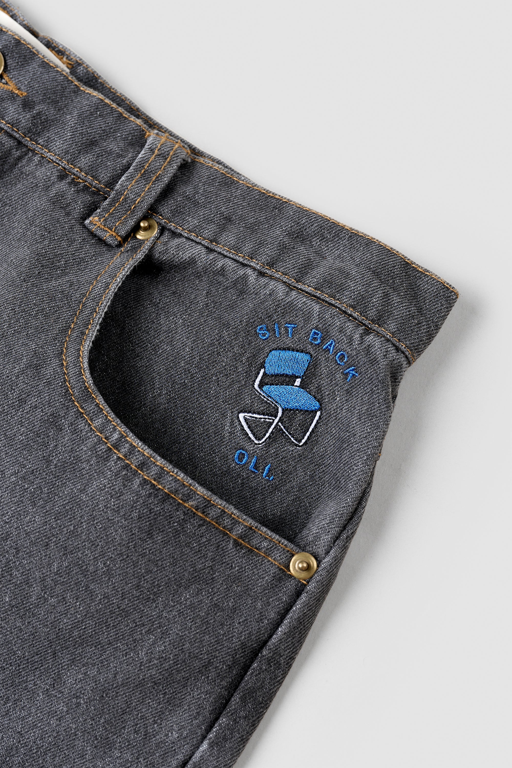 Baggies - Washed Black - Image 9