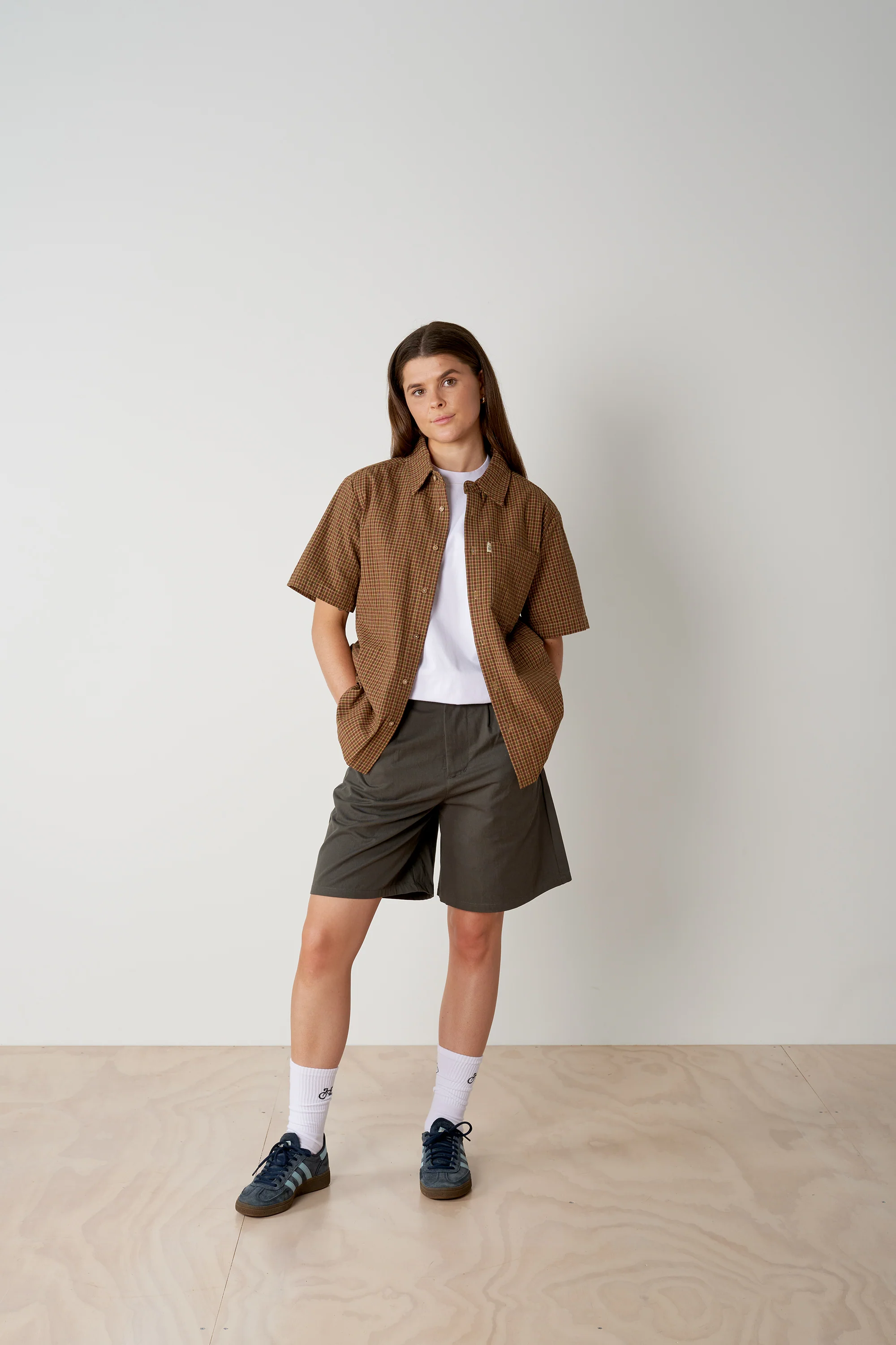 Breeze Button Up - Clay - Image 3