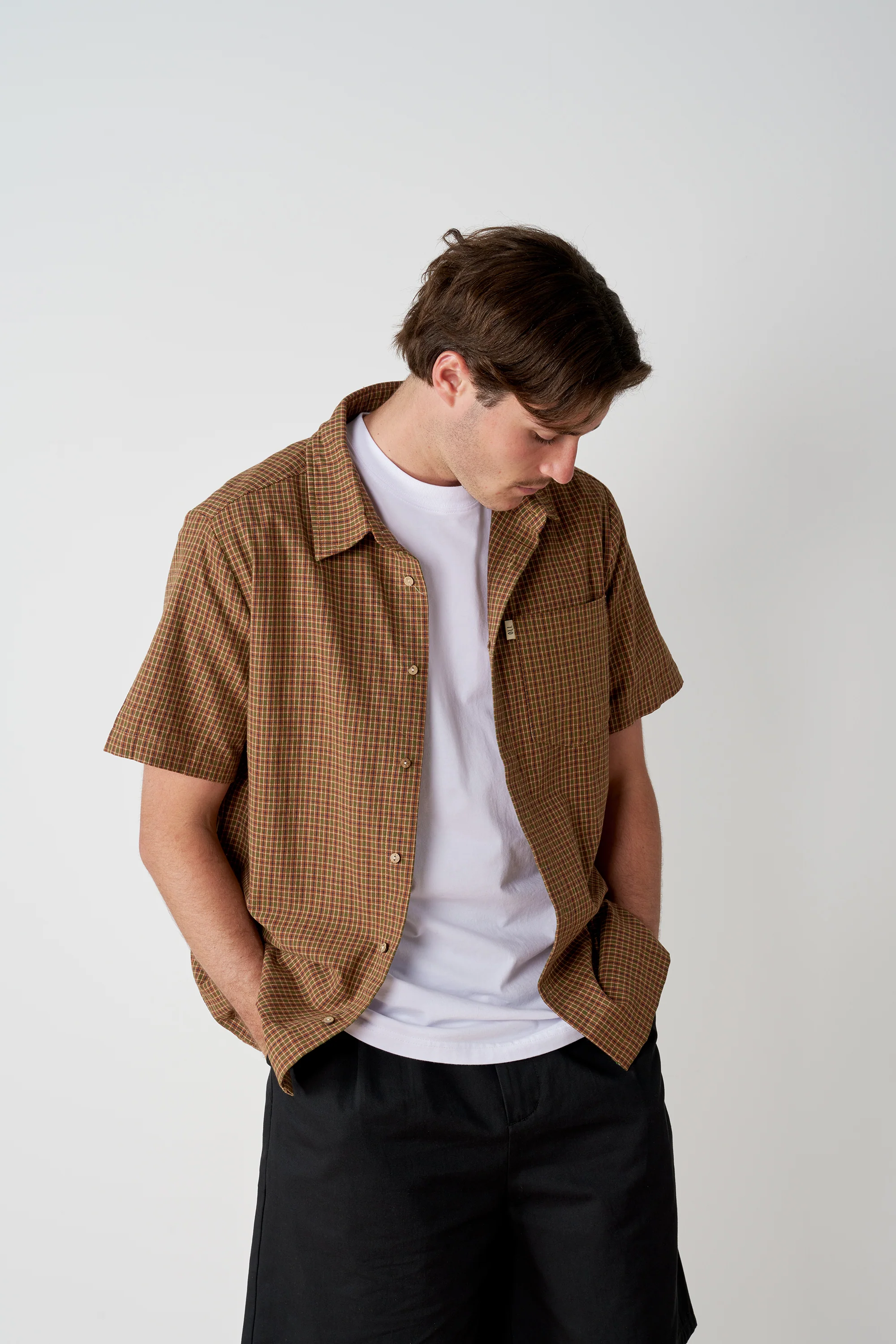 Breeze Button Up - Clay - Image 4