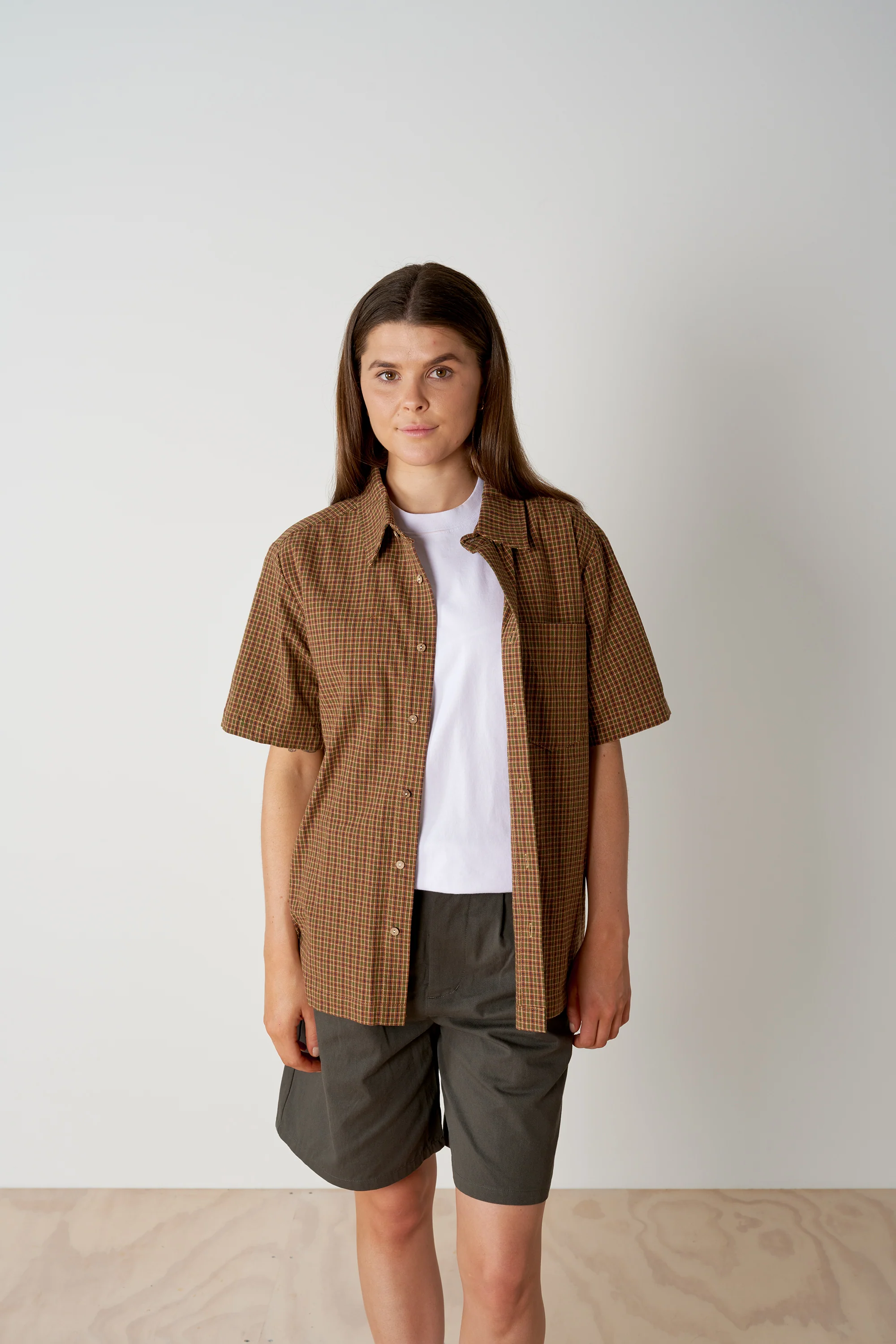 Breeze Button Up - Clay - Image 5