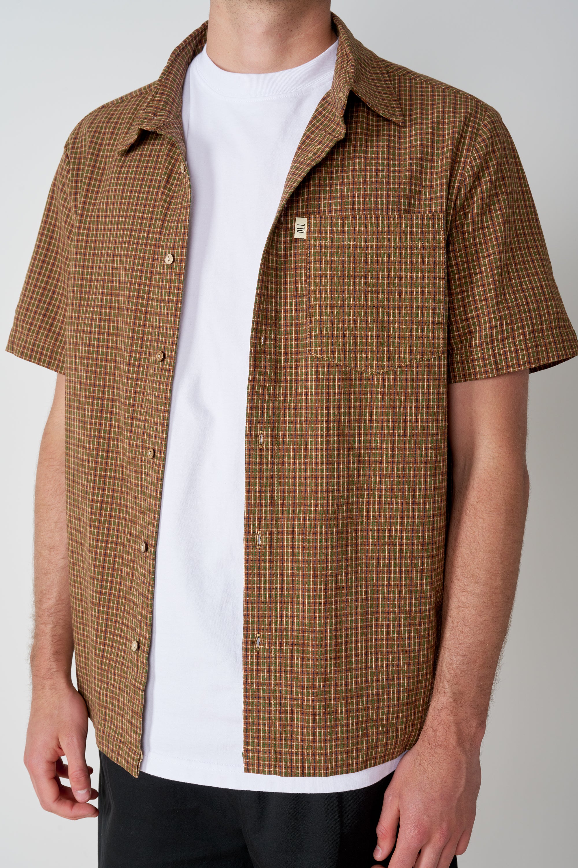 Breeze Button Up - Clay - Image 6