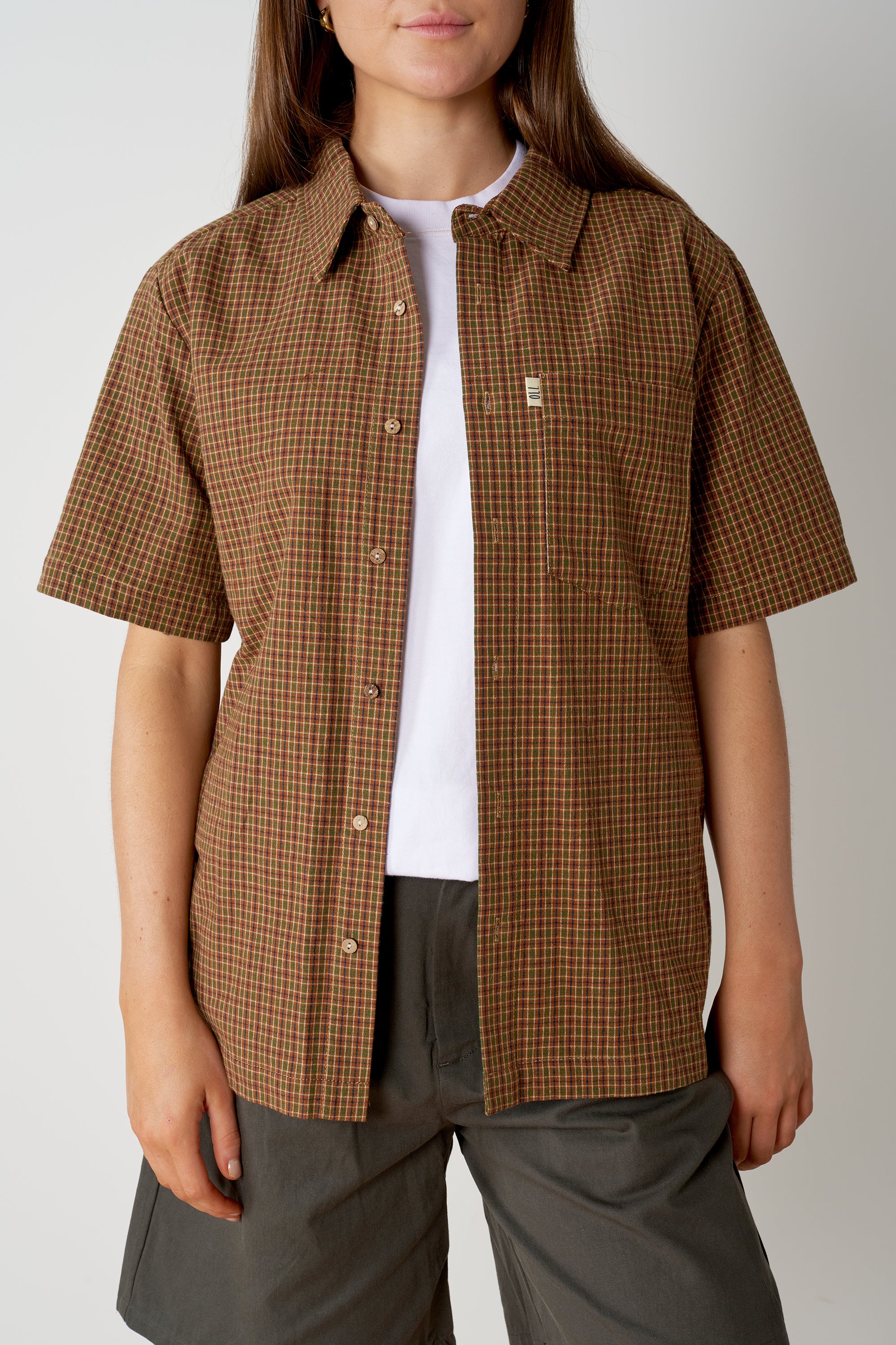 Breeze Button Up - Clay - Image 7