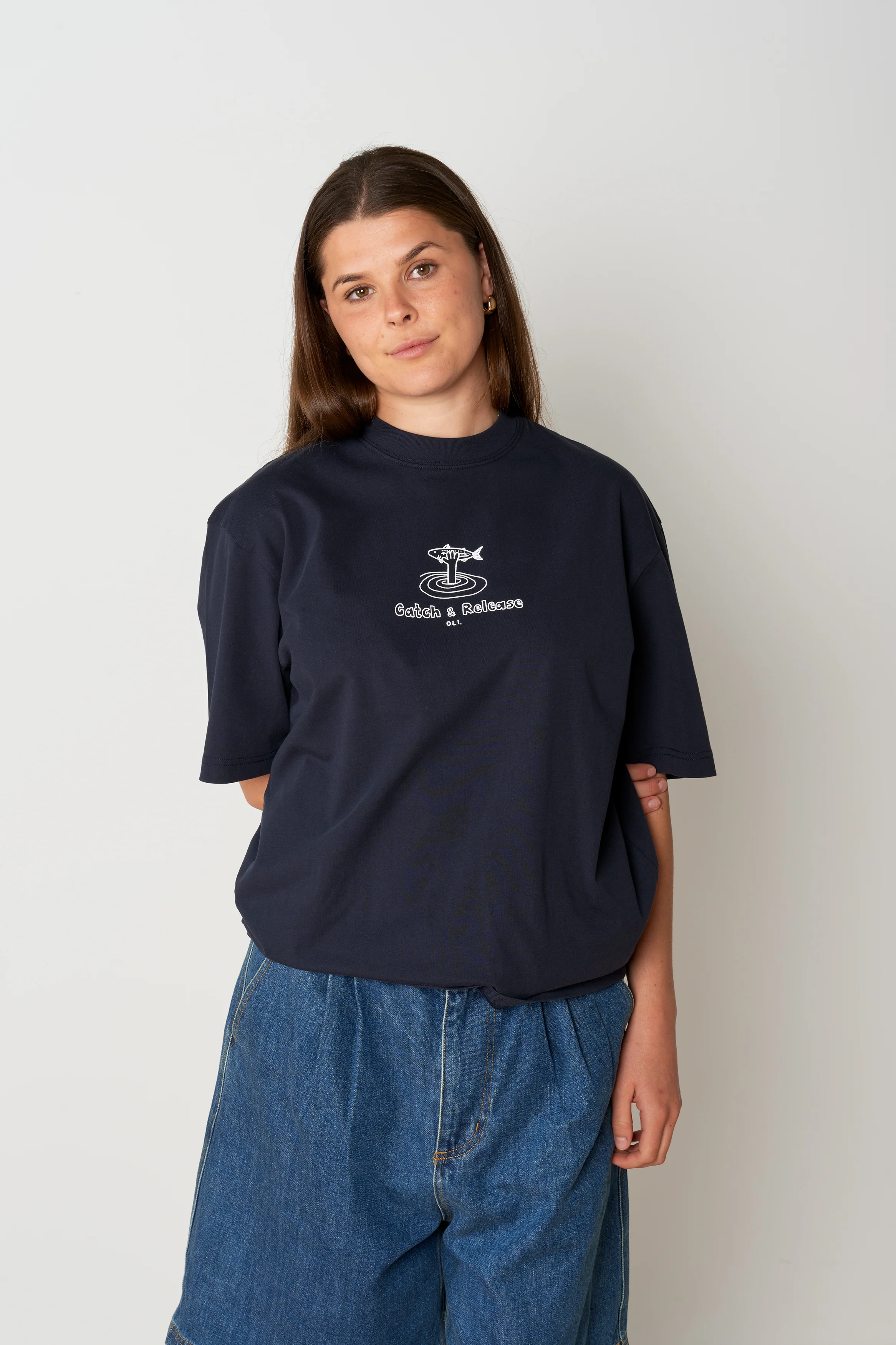Catch & Release T - Navy - Image 6