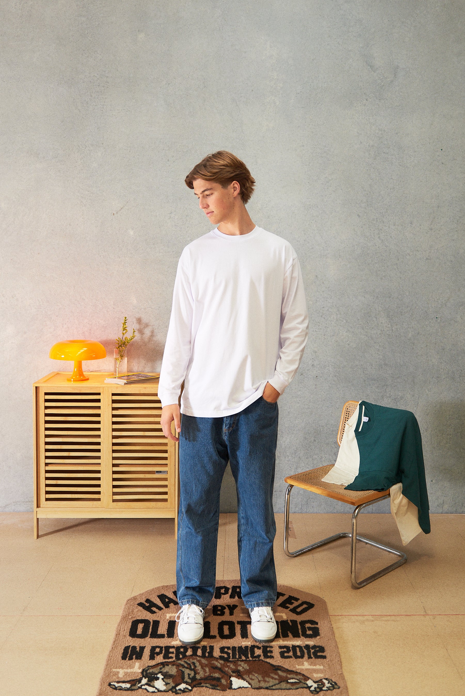 Classic Long Sleeve T - White - Image 3