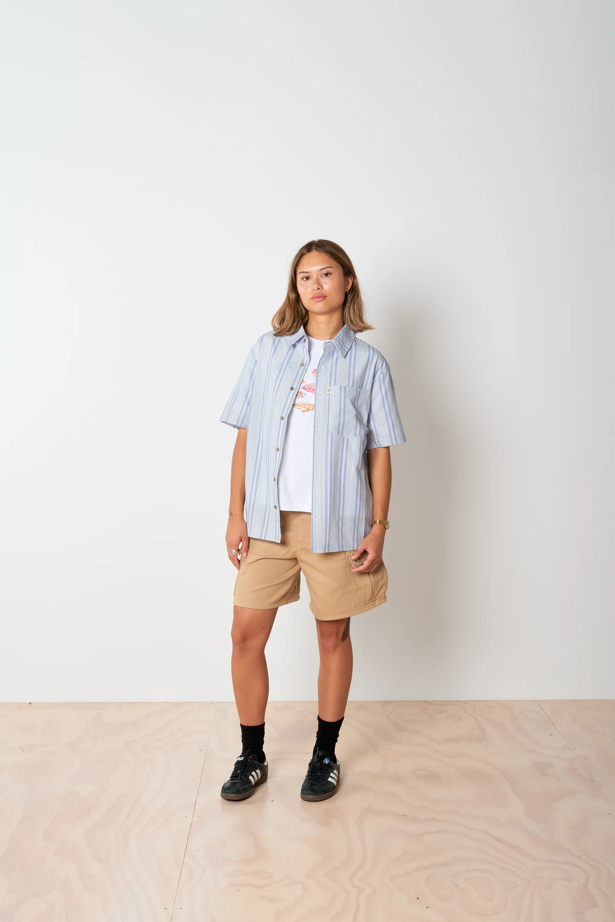 Coast Button Up - Sky - Image 4