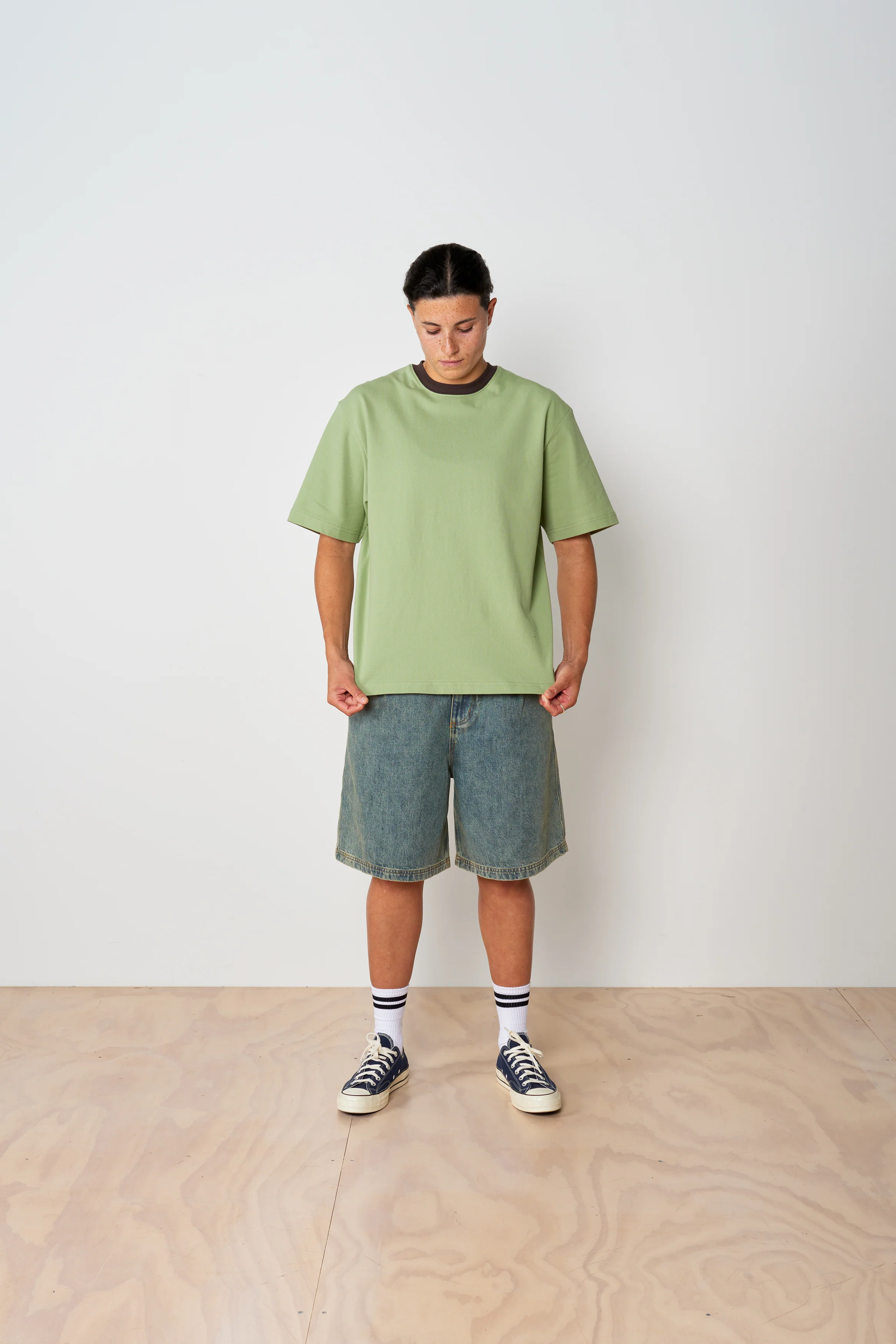 Contrast T - Mint - Image 5