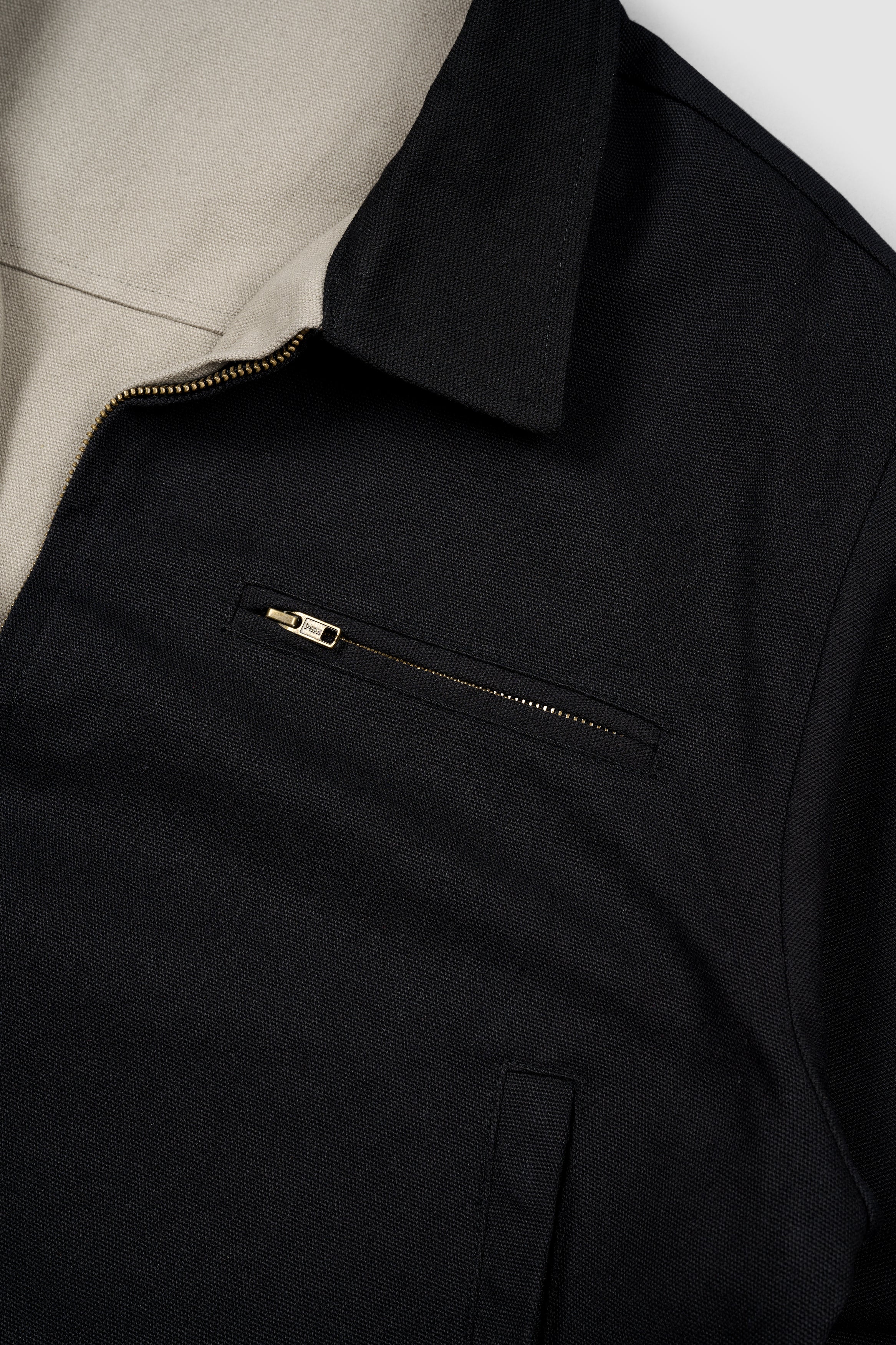 Cropped Reversible Kelpie Jacket - Black/Stone - Image 16