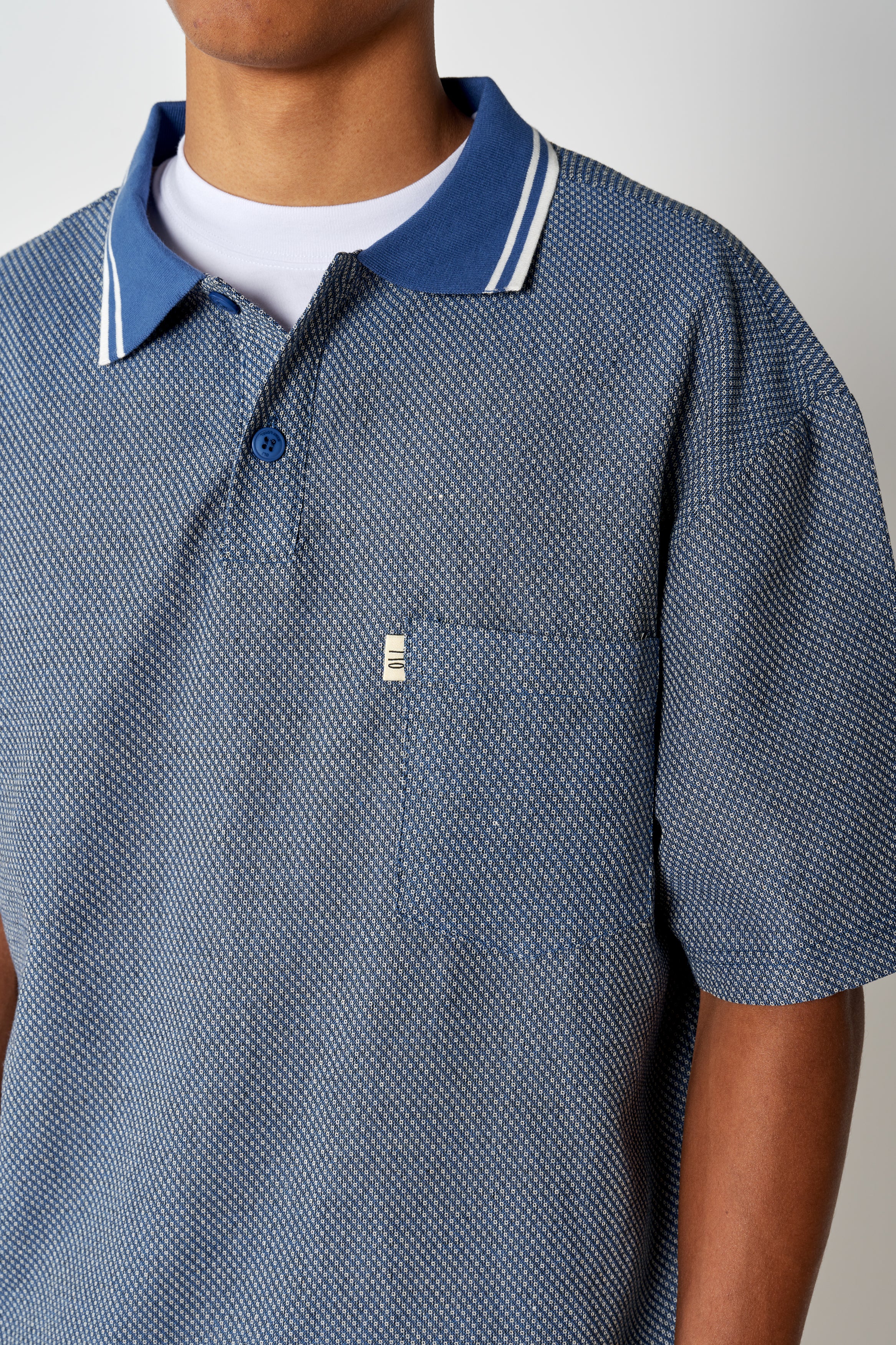 Diamond Polo - Blueberry - Image 4