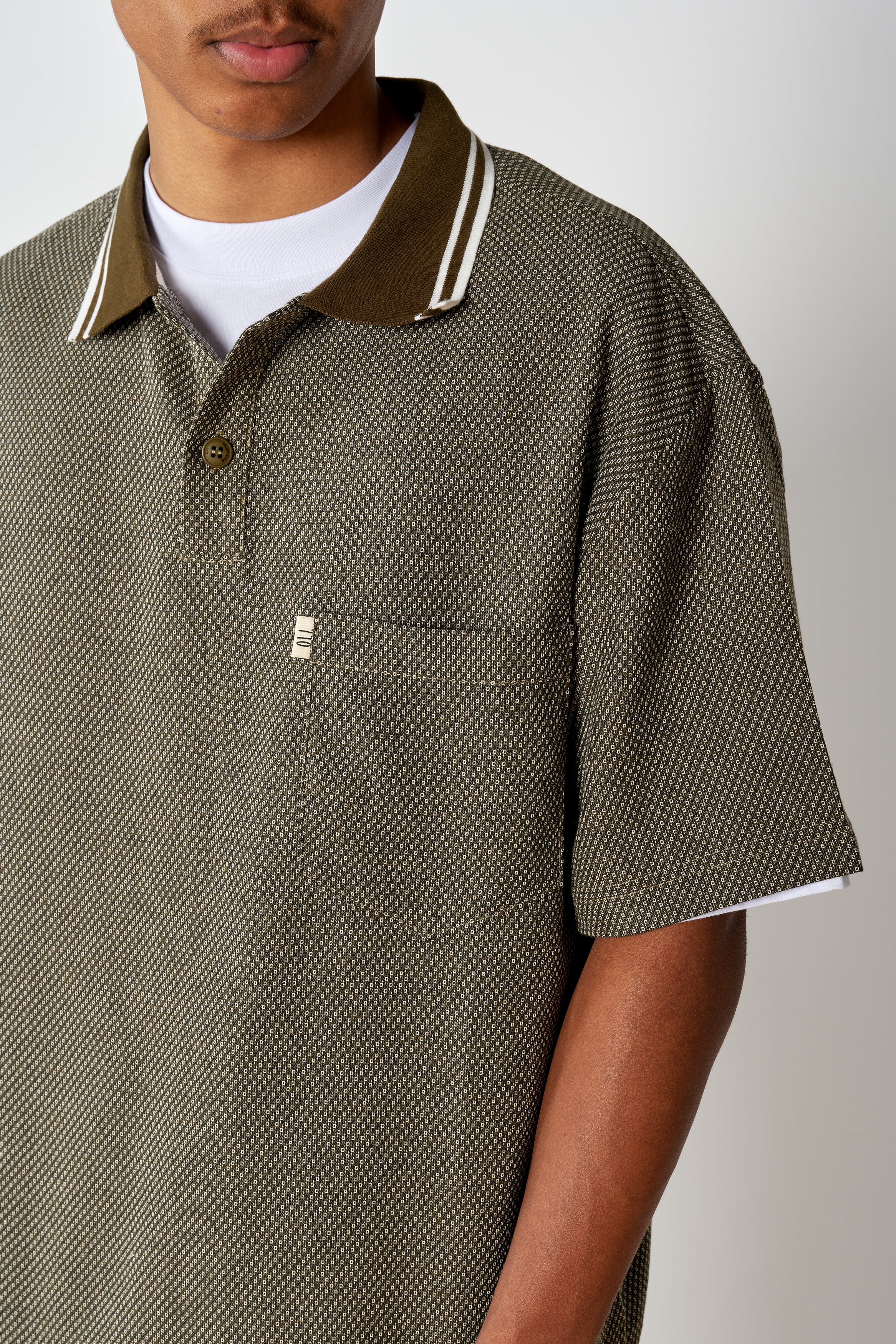 Diamond Polo - Olive - Image 4