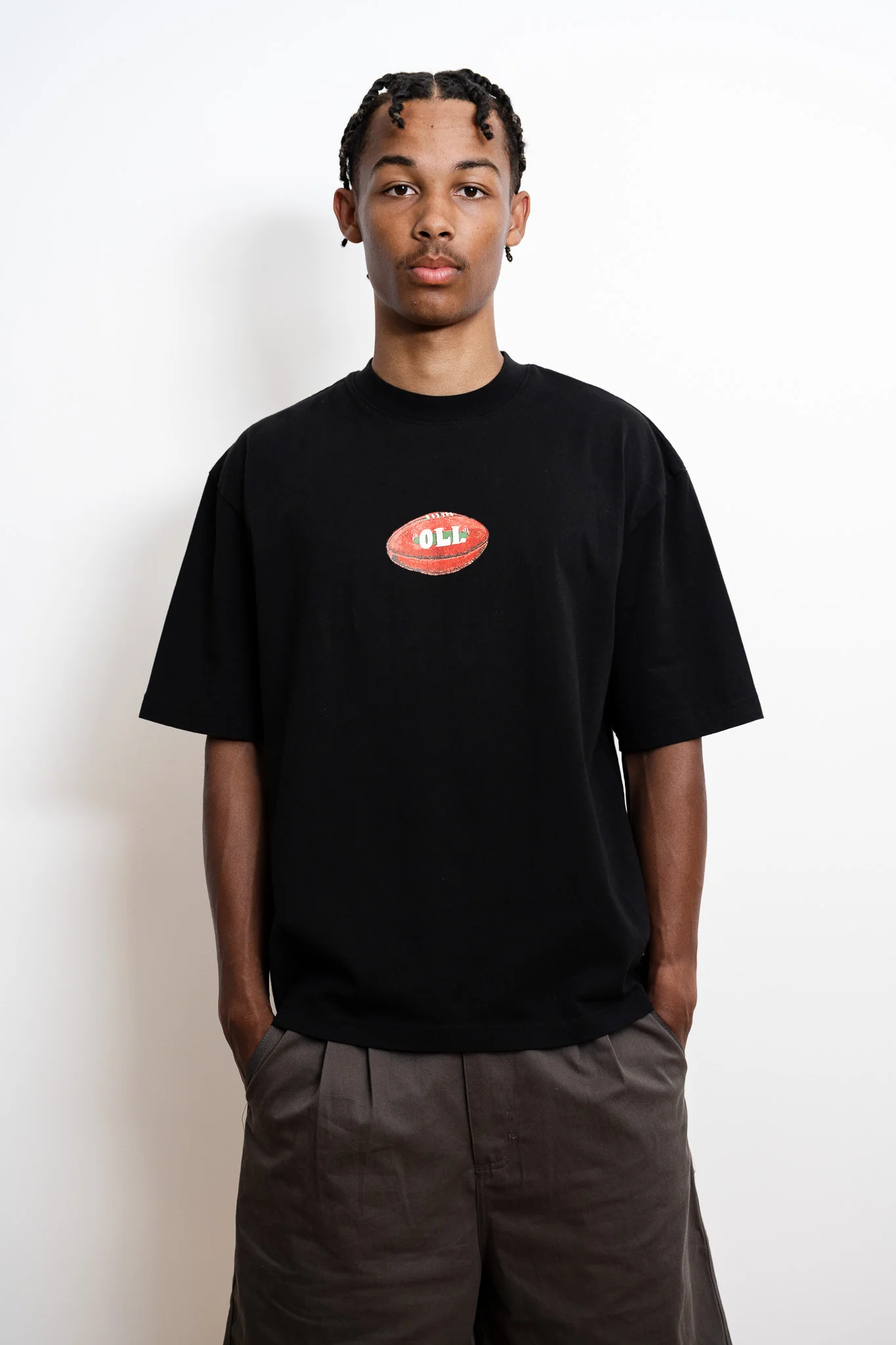 Footy T - Black - Image 3