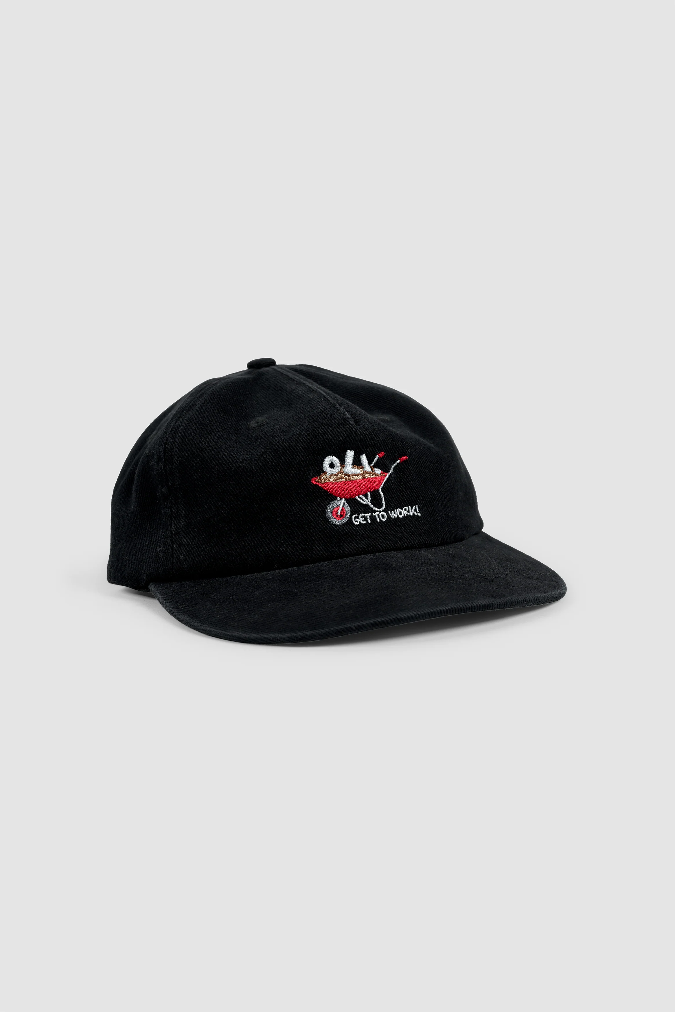 Get To Work Cap - Black