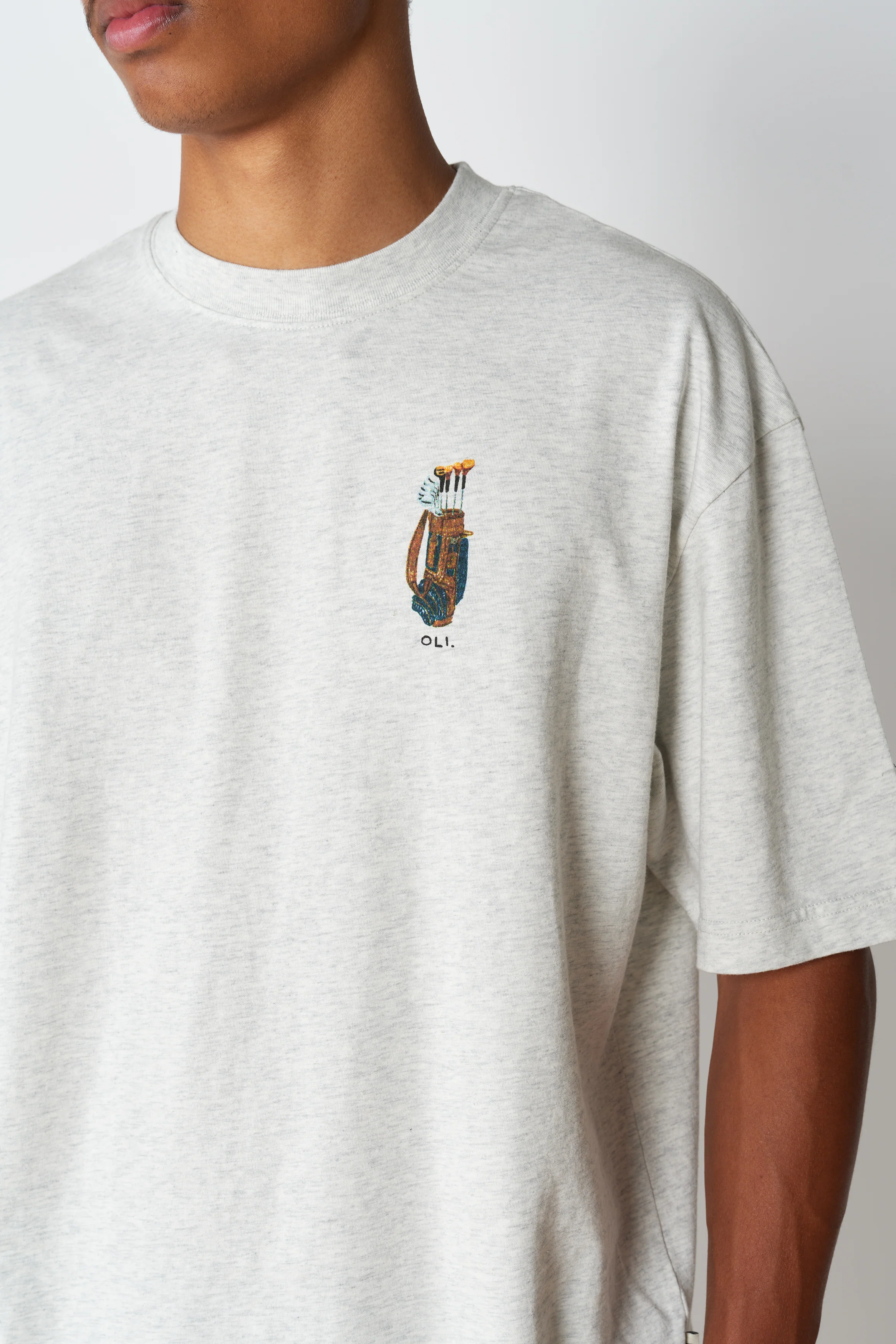 Golf Bag T - Snow Marle - Image 4