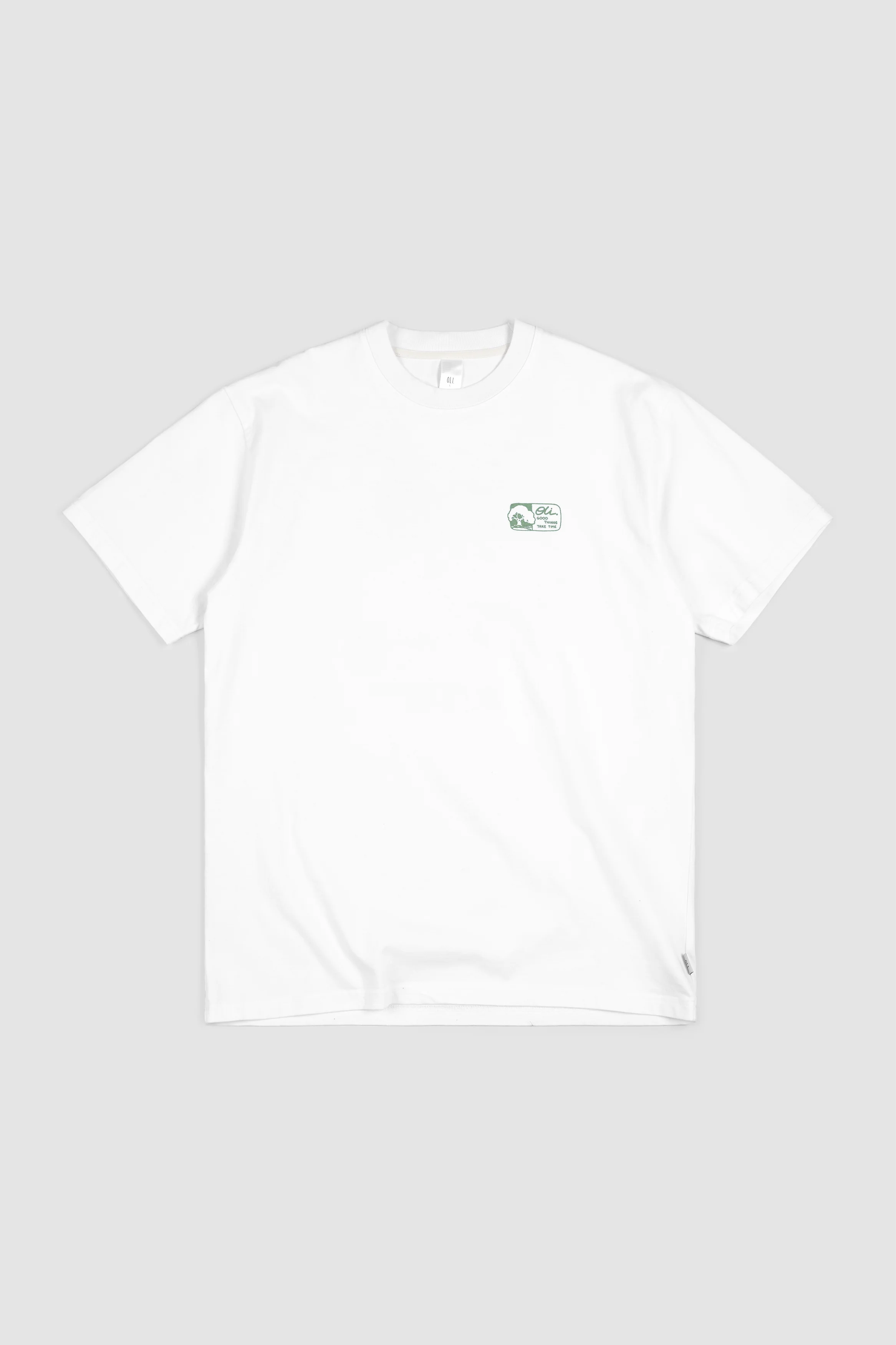 Good Things Take Time Back Print T - White - Image 2