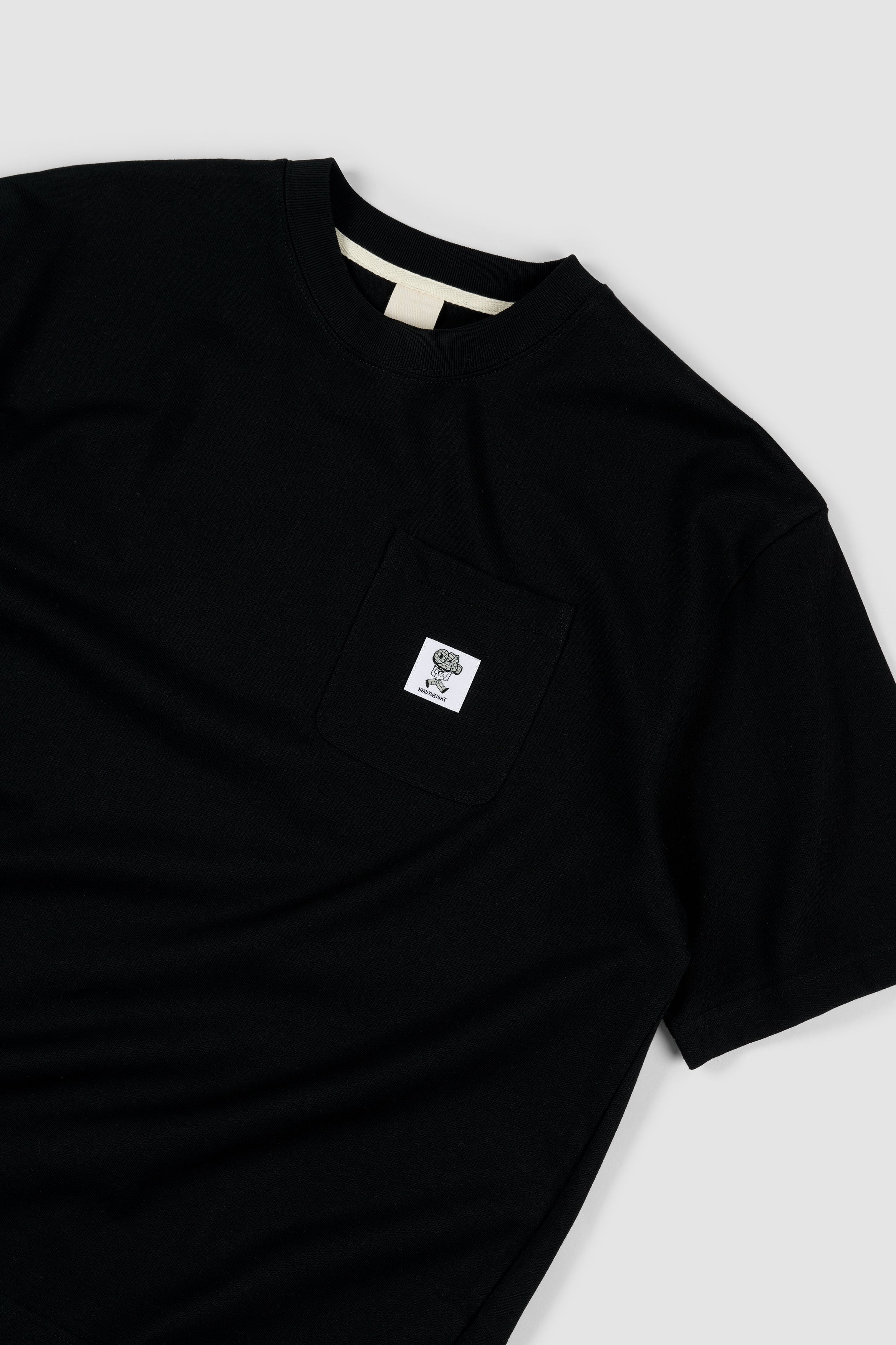 Heavyweight Pocket T - Black - Image 7