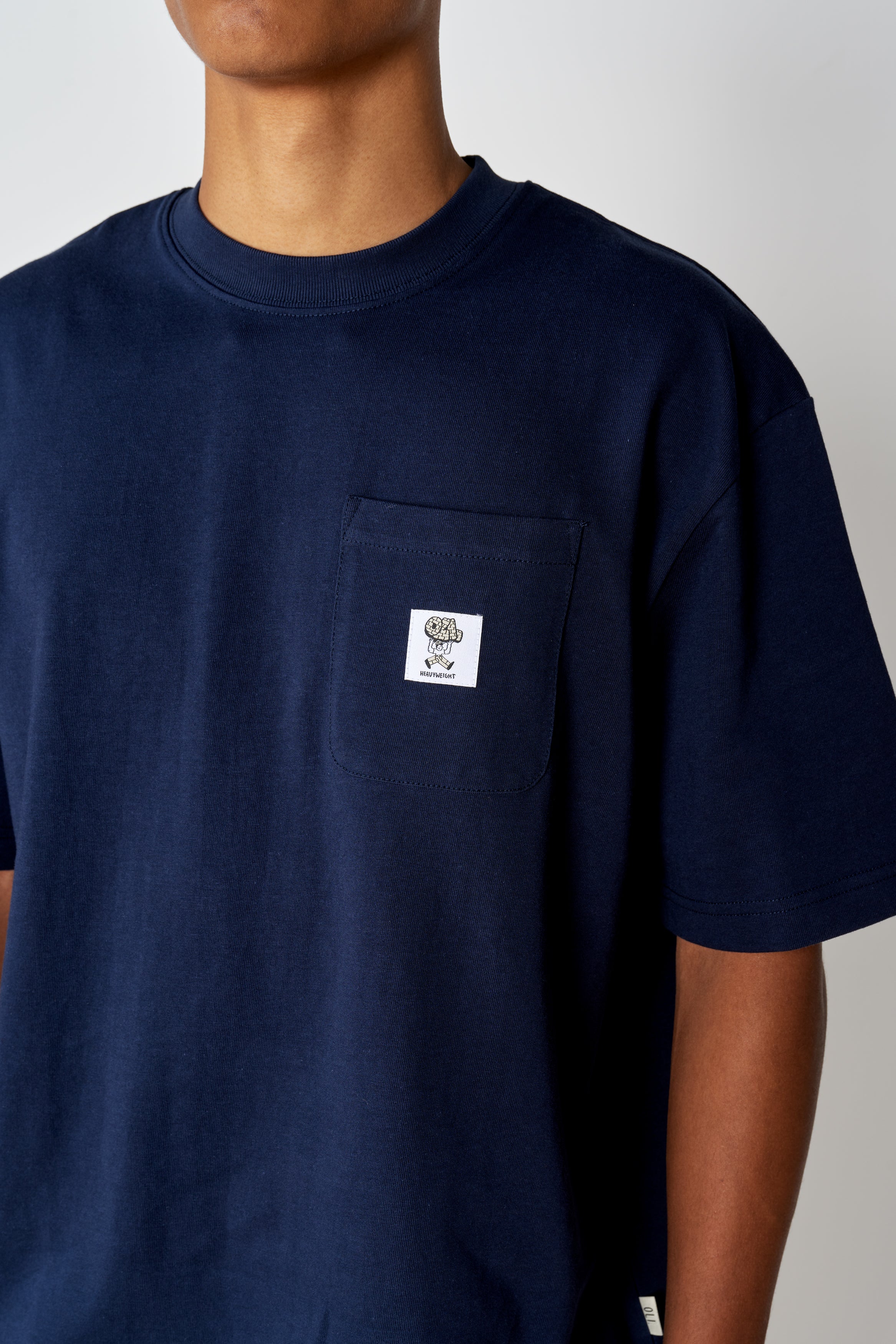 Heavyweight Pocket T - Navy - Image 6