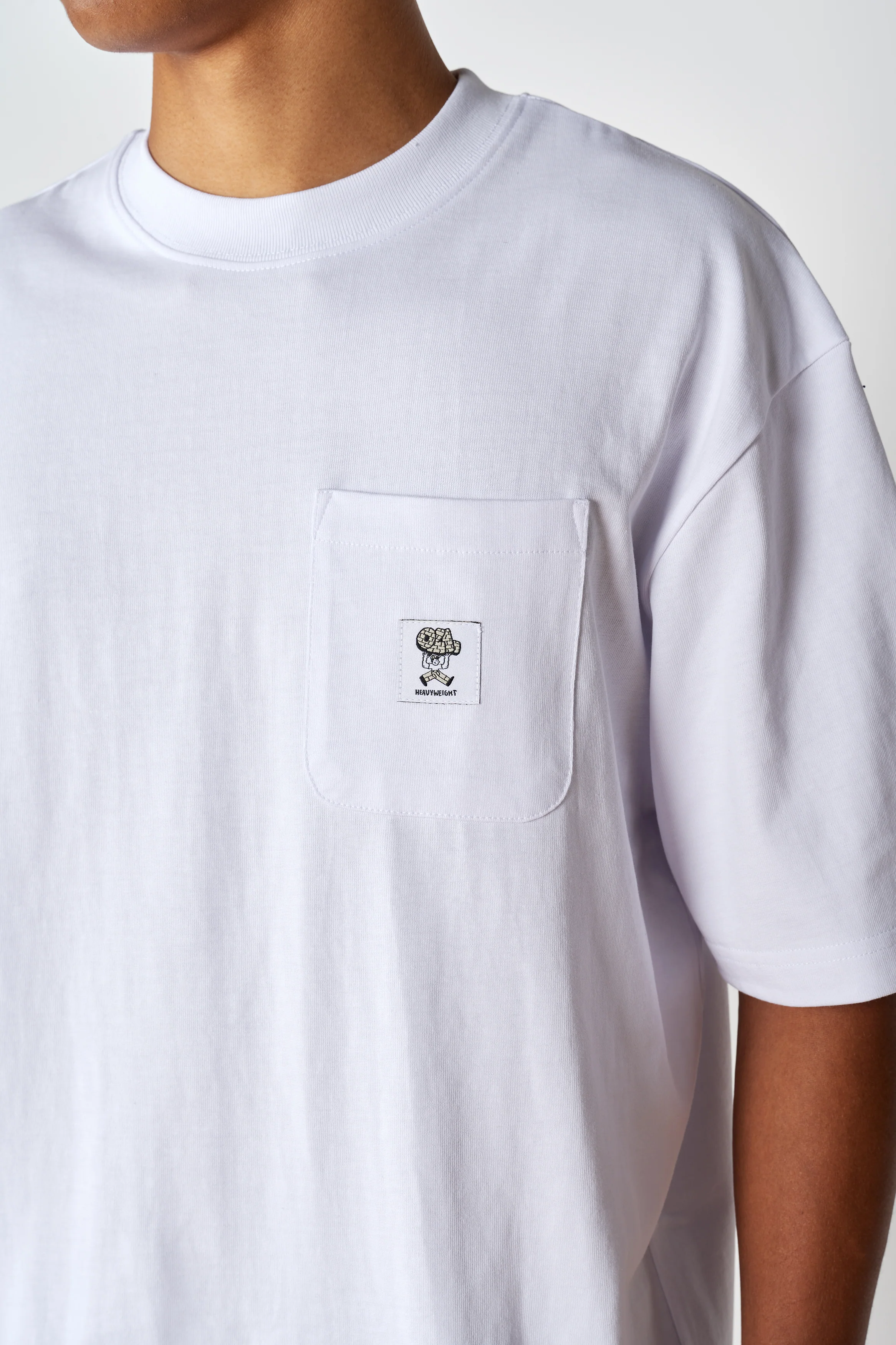 Heavyweight Pocket T - White - Image 5