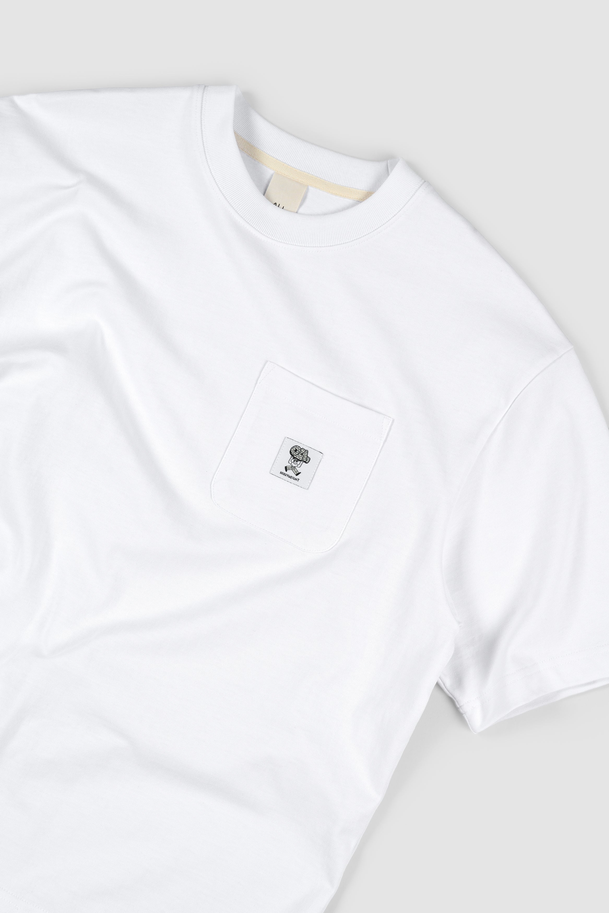 Heavyweight Pocket T - White - Image 7