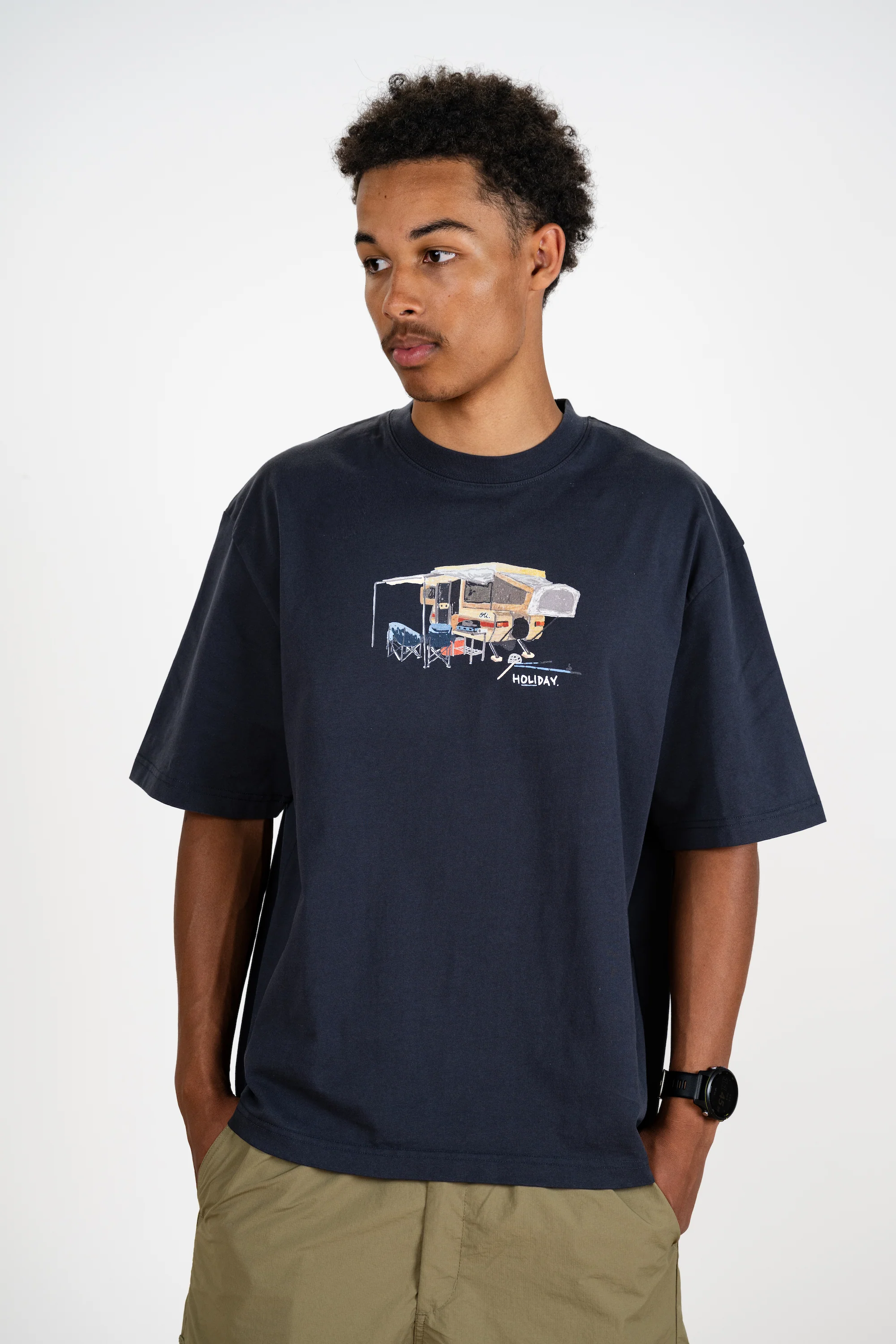 Holiday T - Navy - Image 3