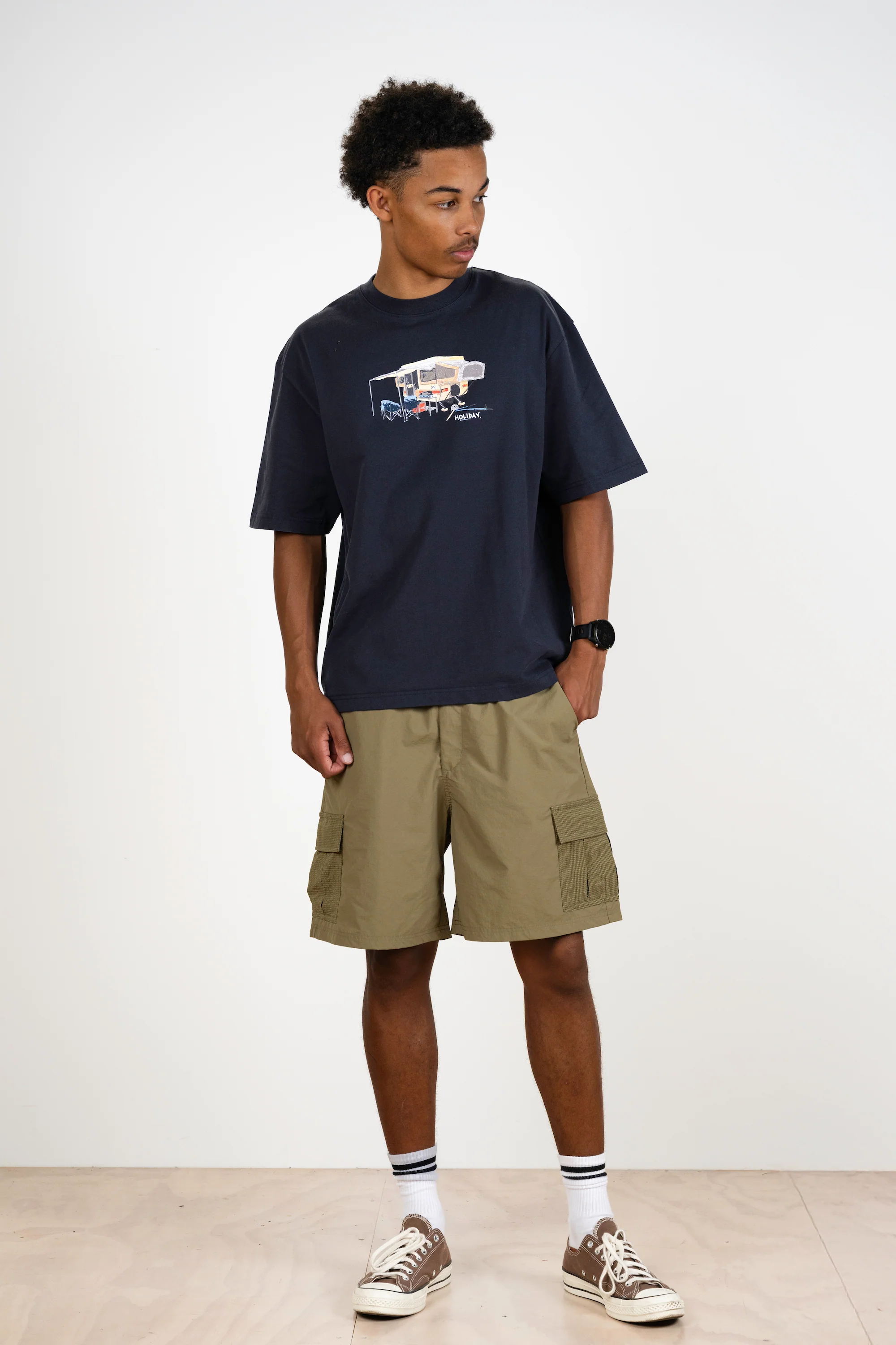 Holiday T - Navy - Image 4