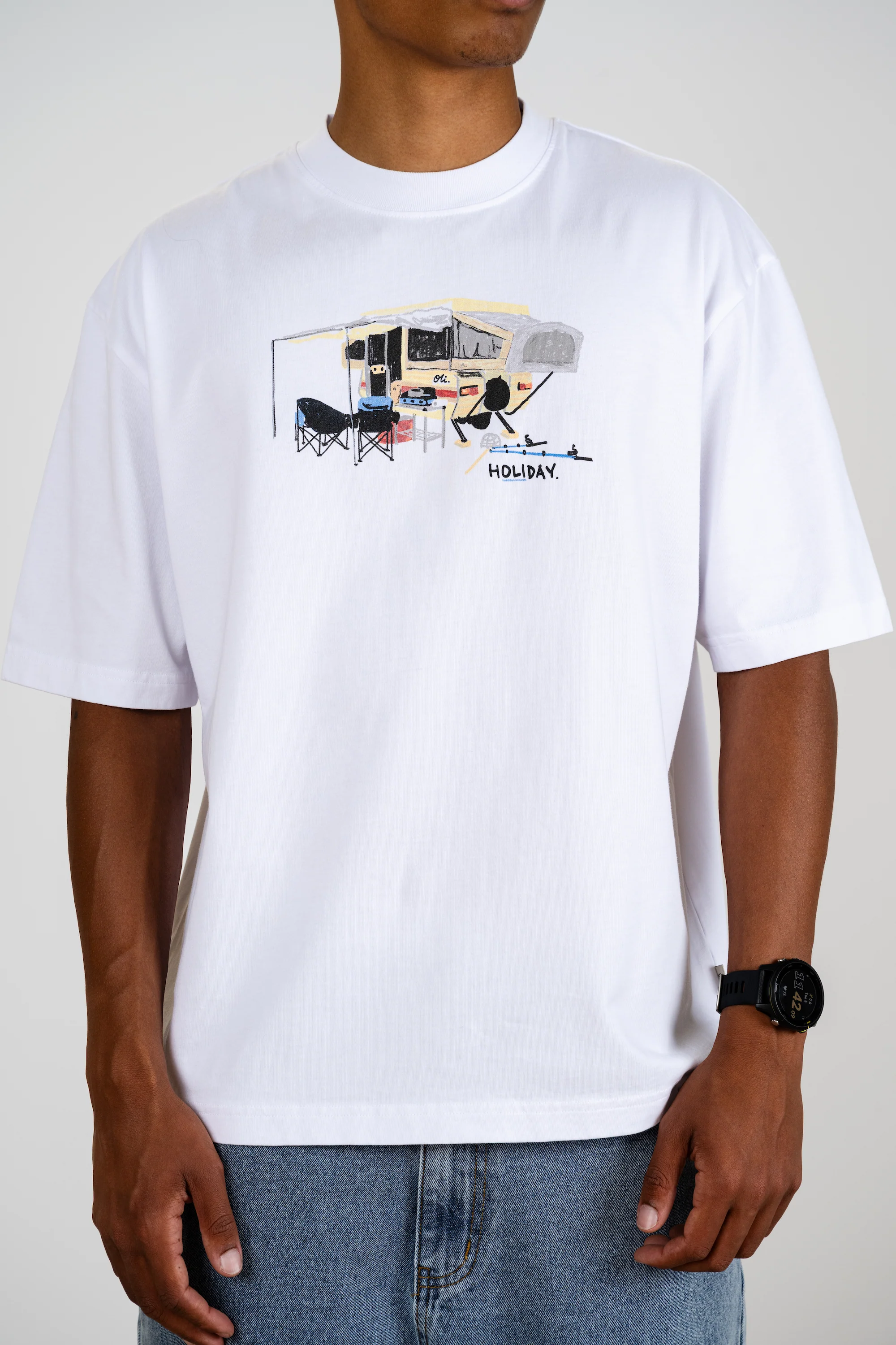 Holiday T - White - Image 4