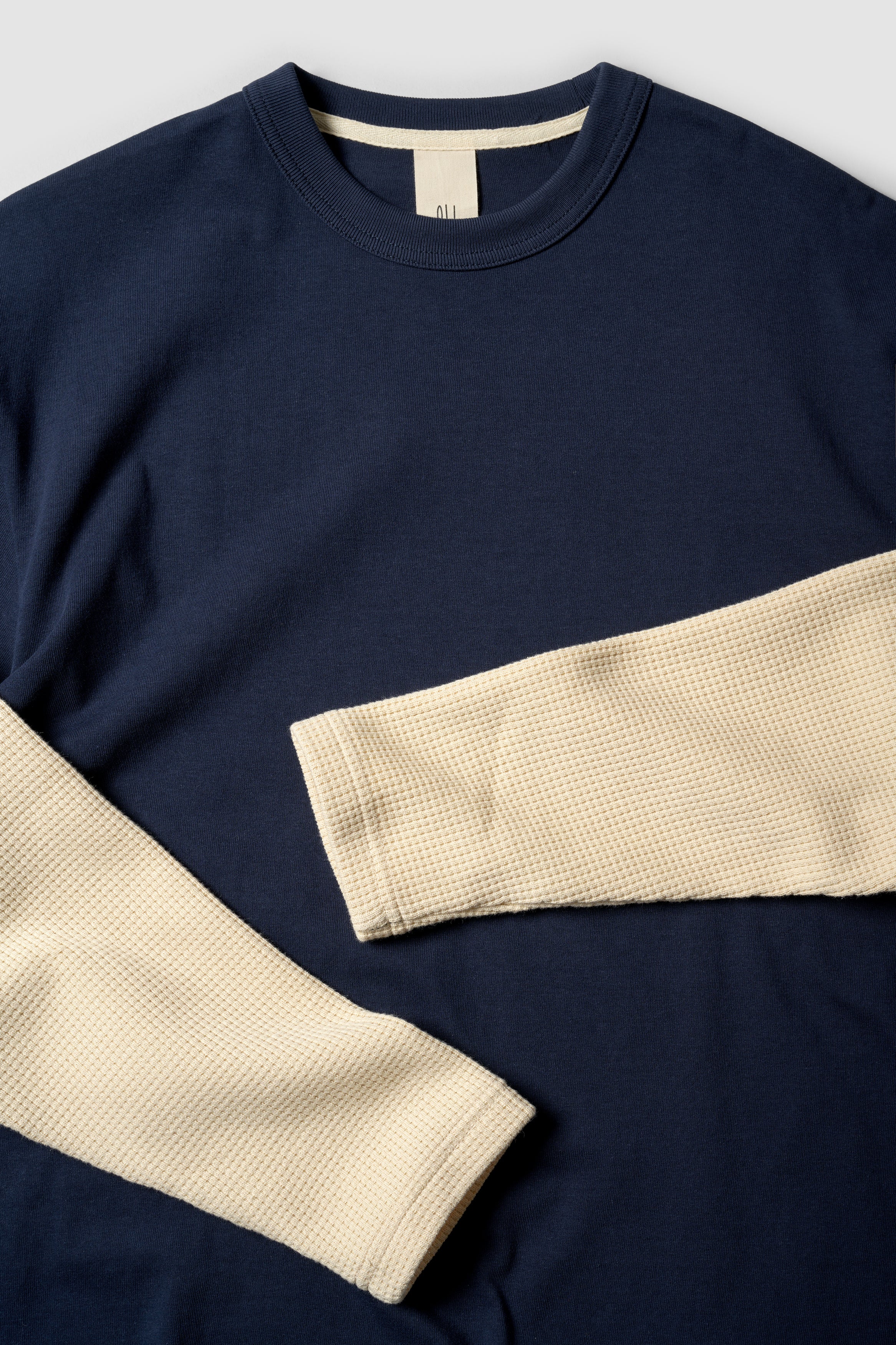 Layered Long Sleeve T - Navy - Image 5
