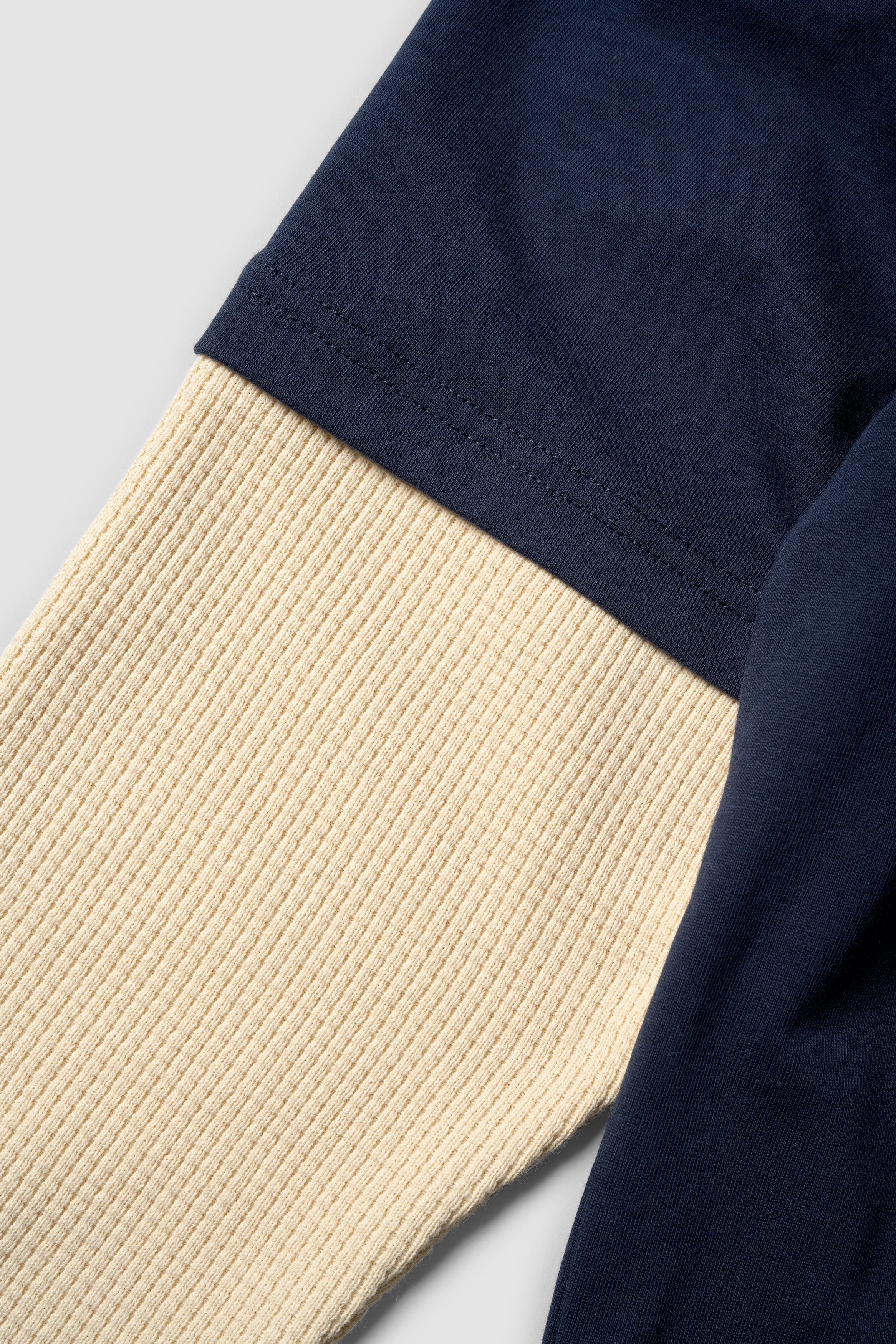 Layered Long Sleeve T - Navy - Image 7