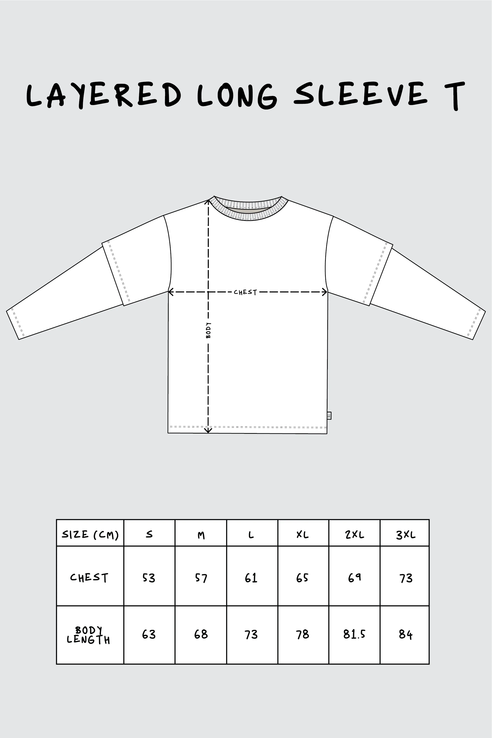 Layered Long Sleeve T - Navy - Image 10