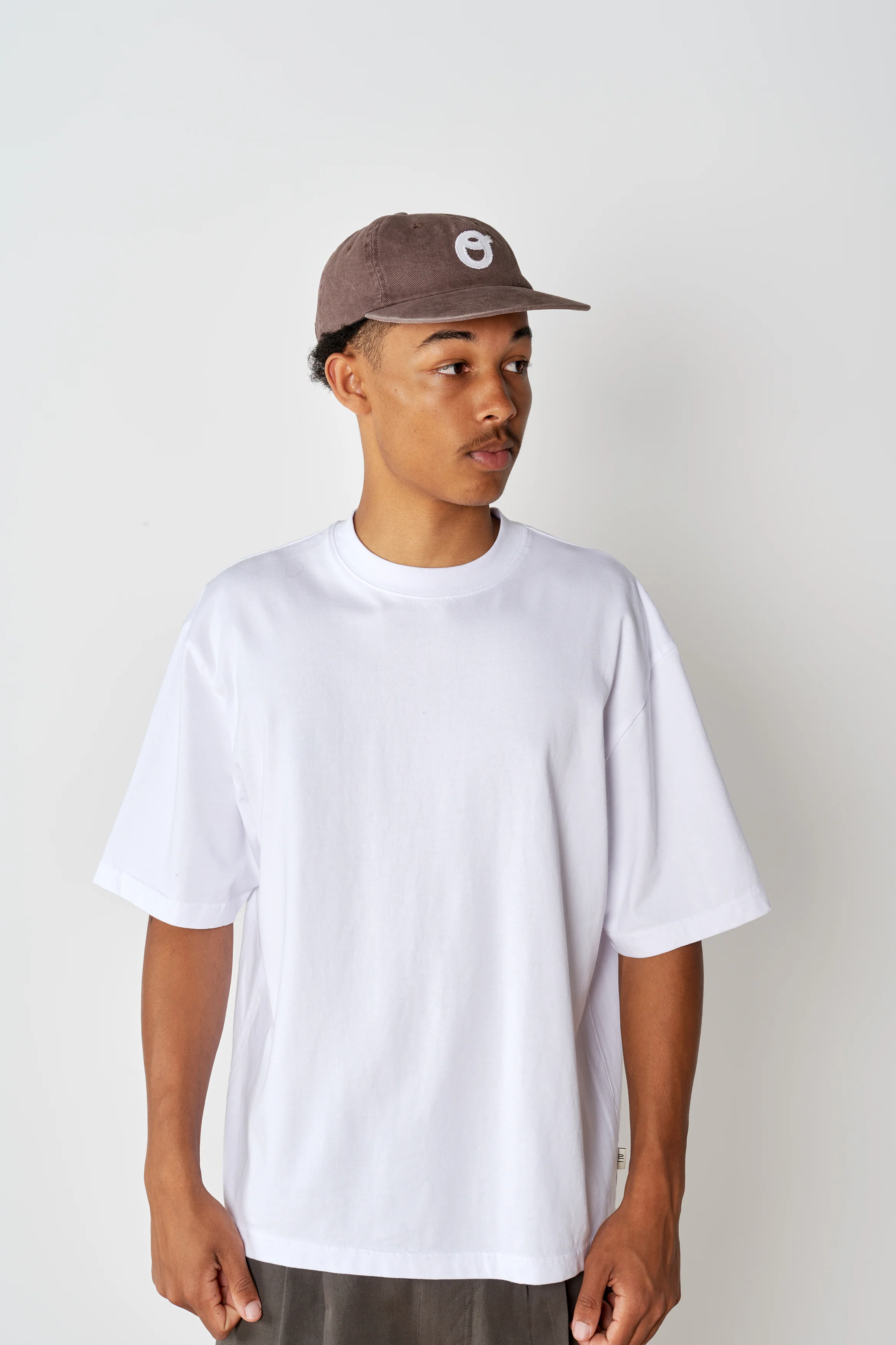 Appliqué Cap - Washed Brown - Image 4