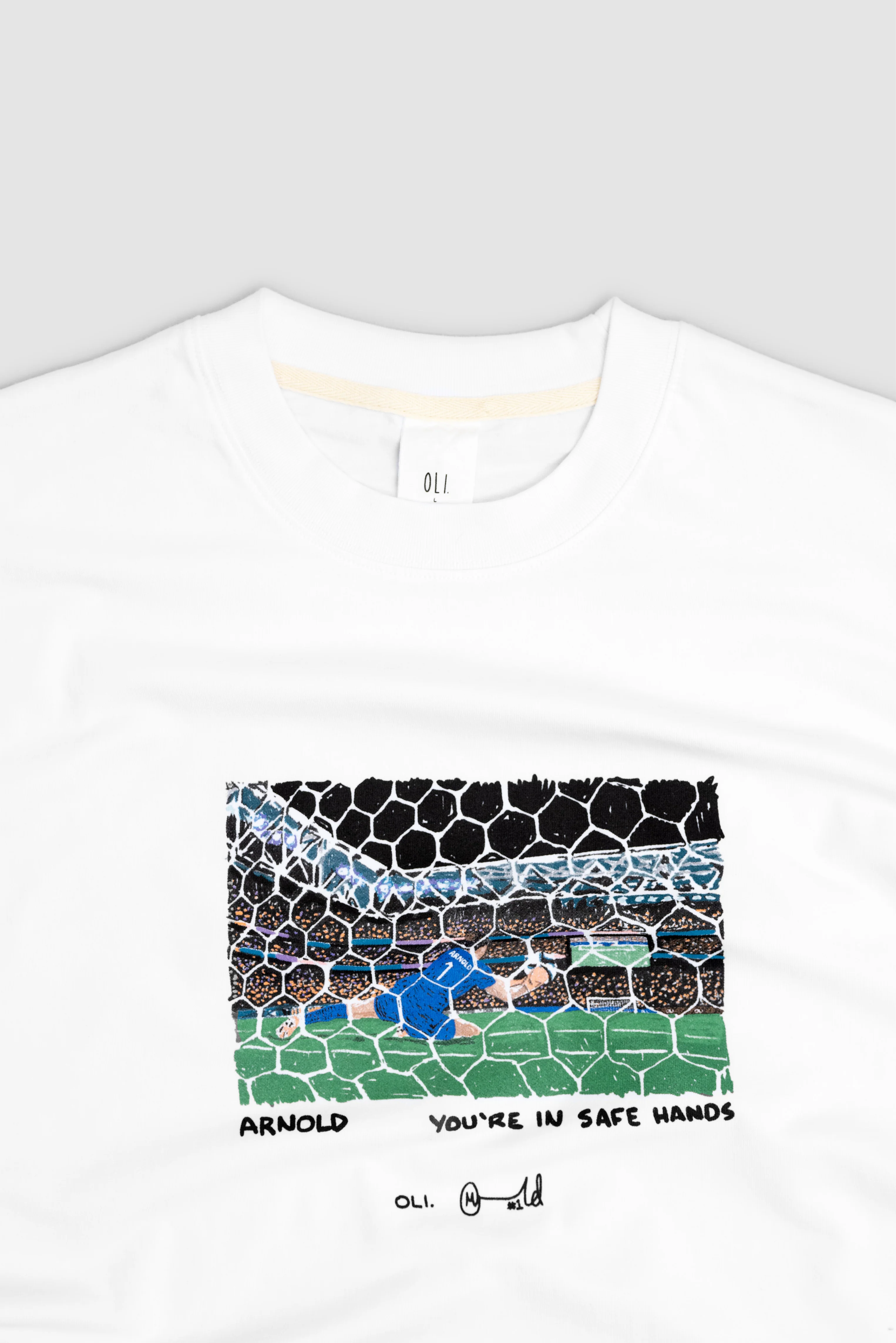Oli x Arnold Collab T - White - Image 4