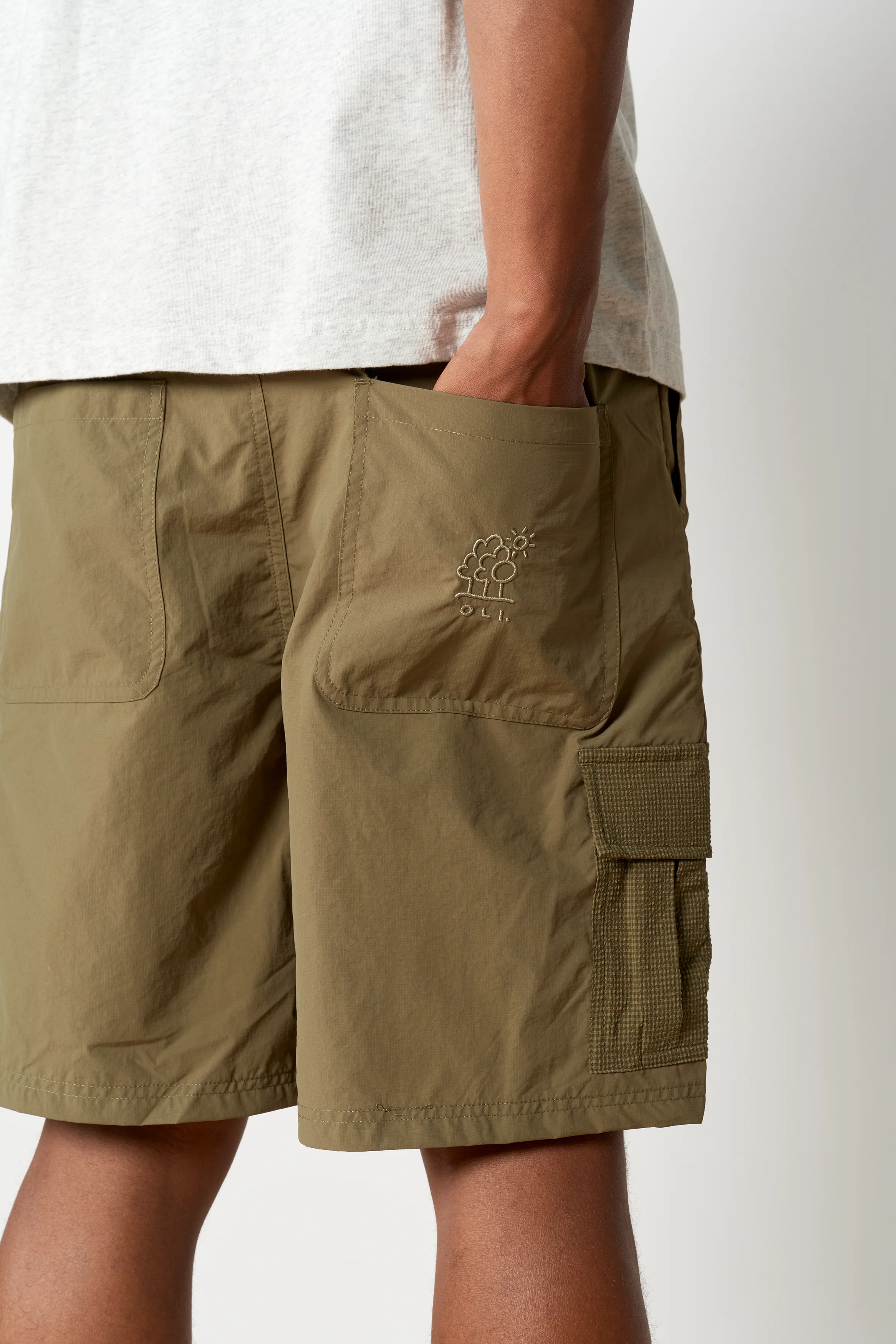 Outside Short - Khaki - Image 5