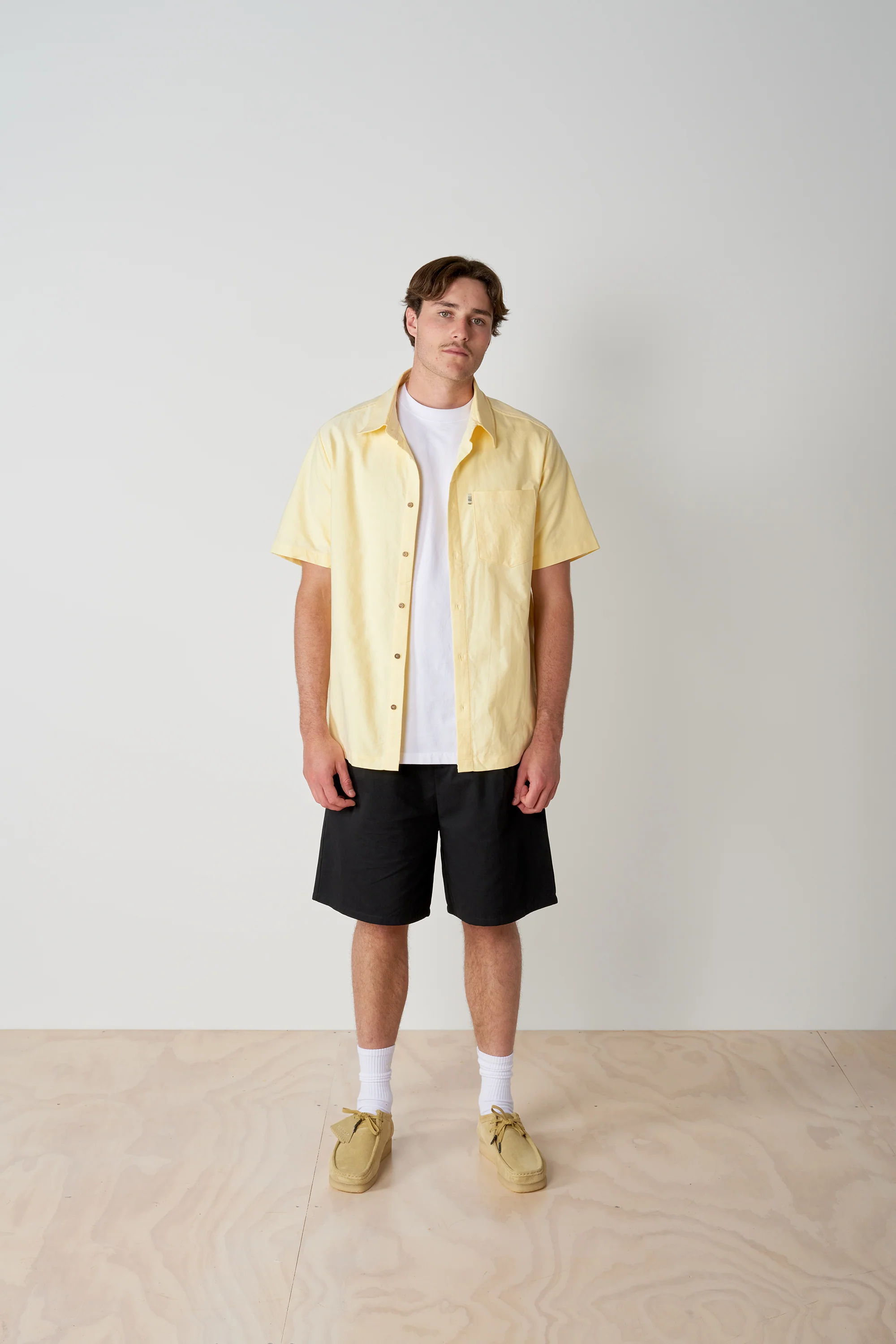 Oxford Button Up - Lemon - Image 5
