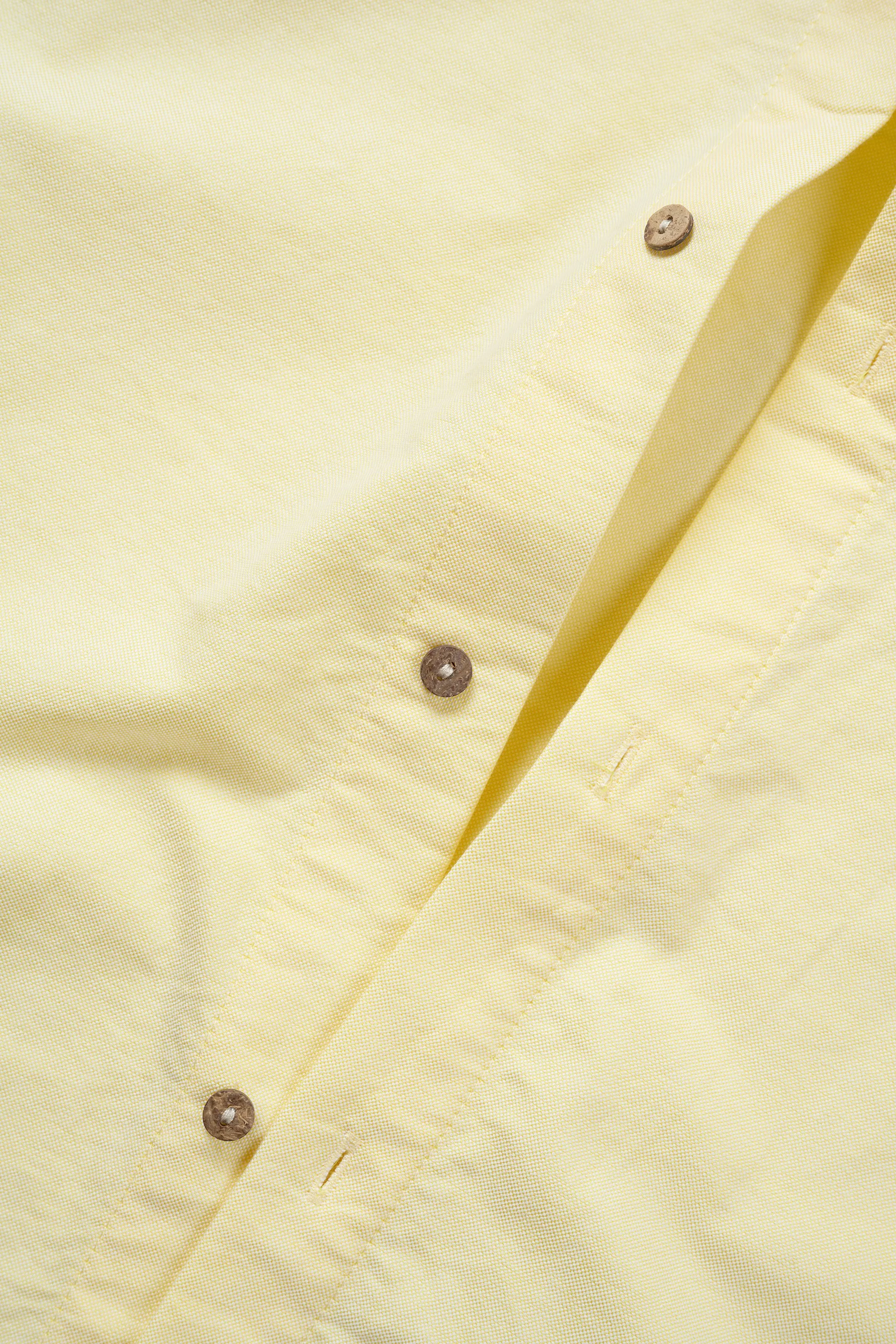 Oxford Button Up - Lemon - Image 8