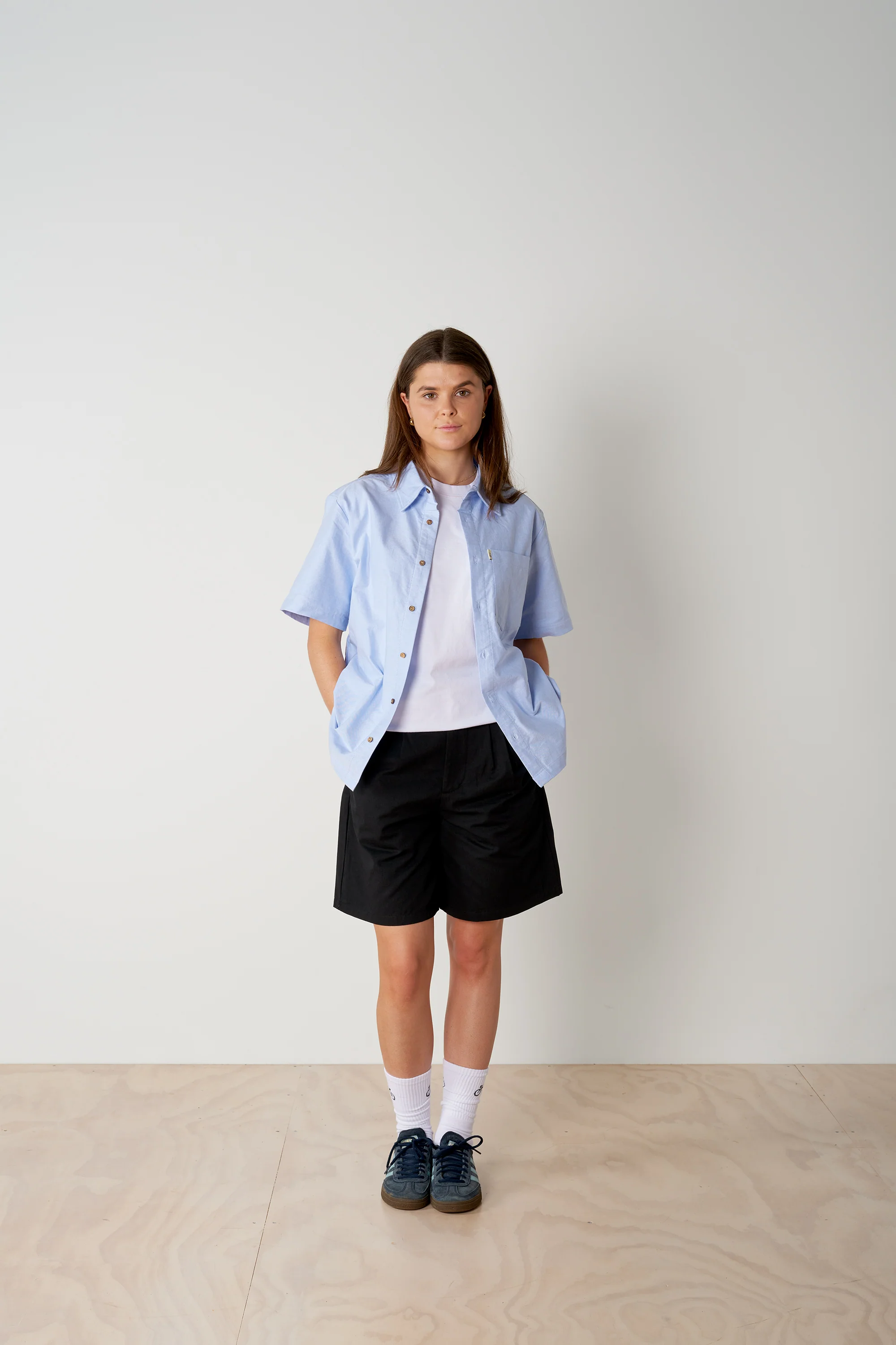Oxford Button Up - Sky - Image 3