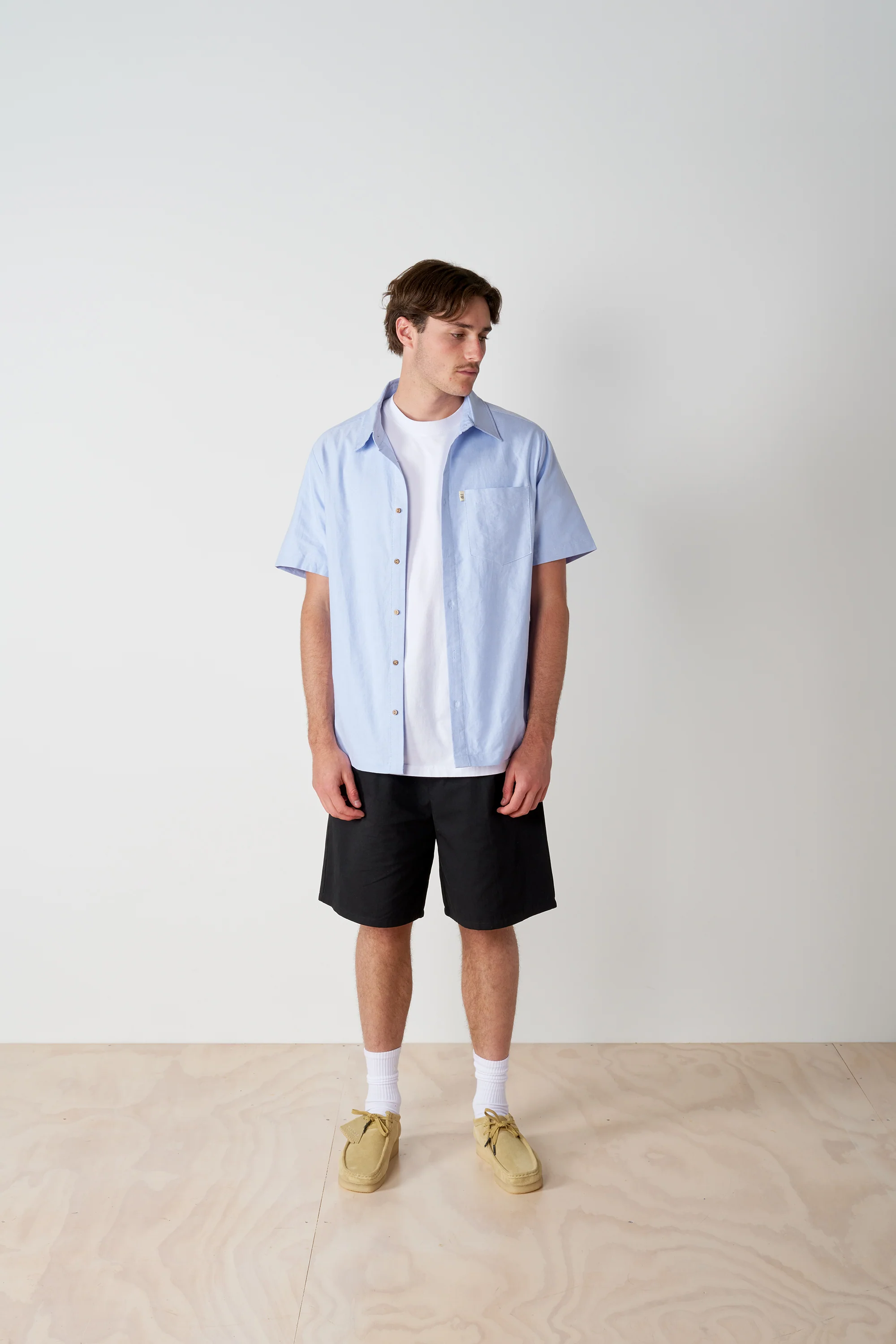 Oxford Button Up - Sky - Image 5
