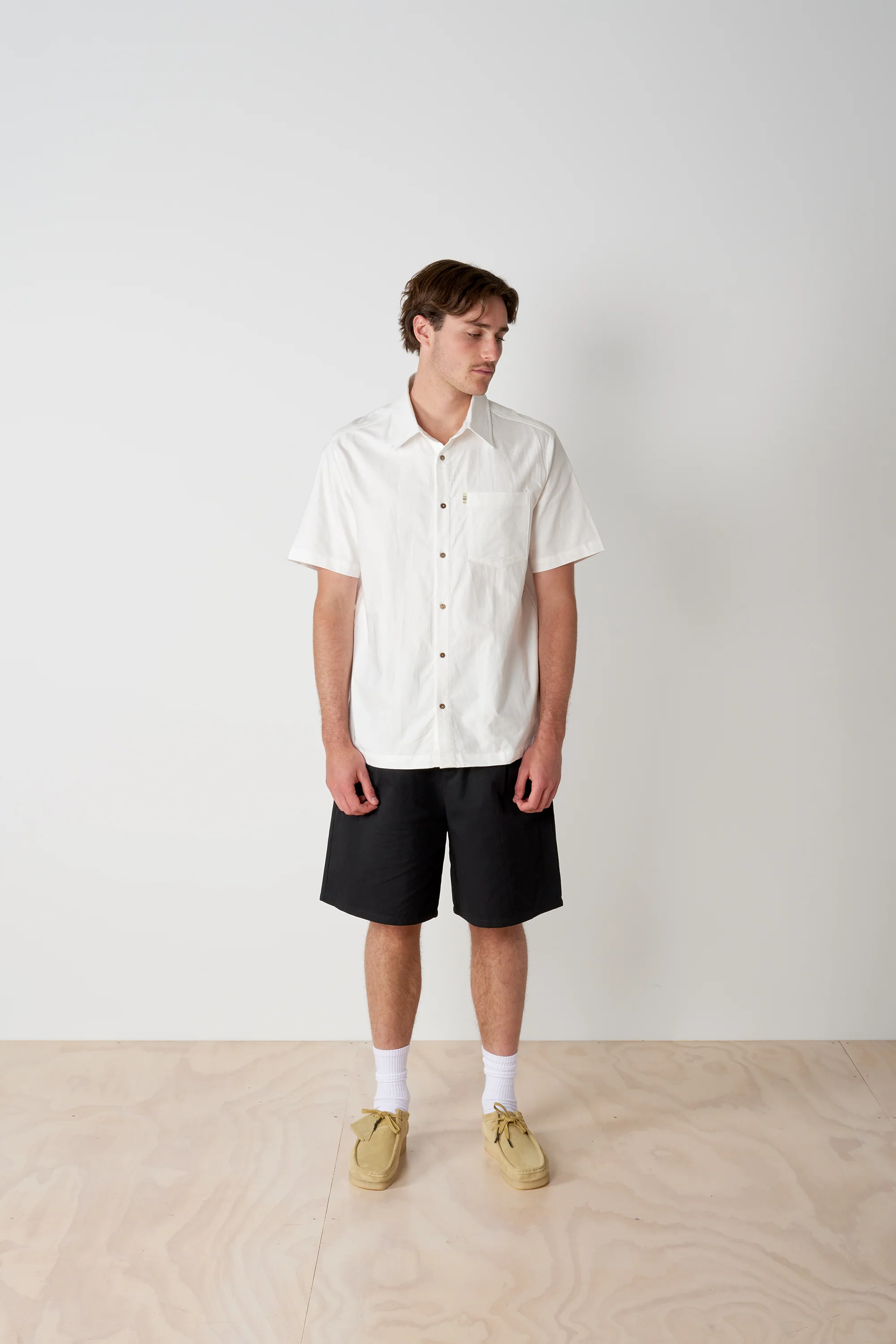 Oxford Button Up - White - Image 3