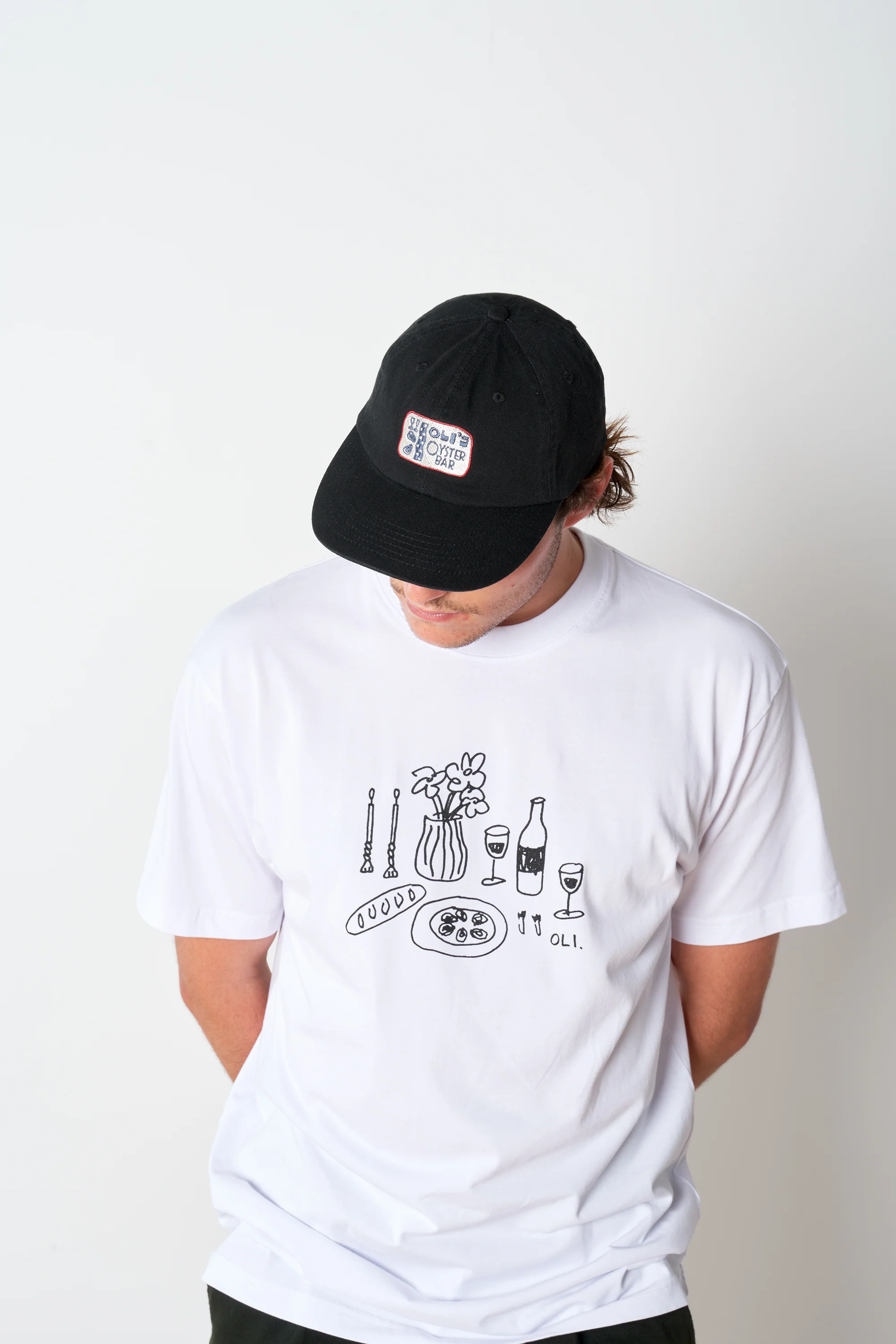 Oyster Bar Cap - Black - Image 4