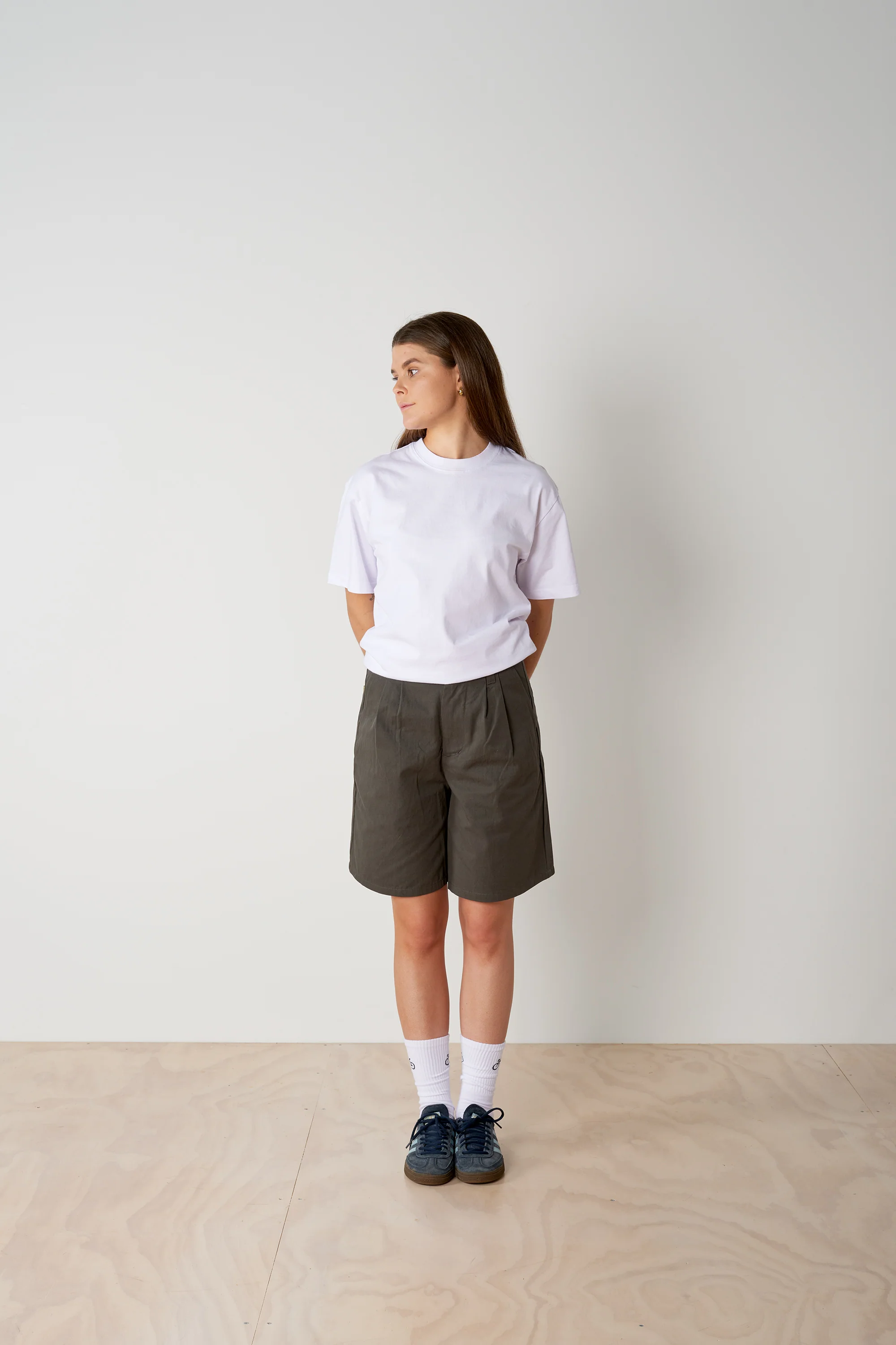 Original Pleated Short - Grey - Image 3