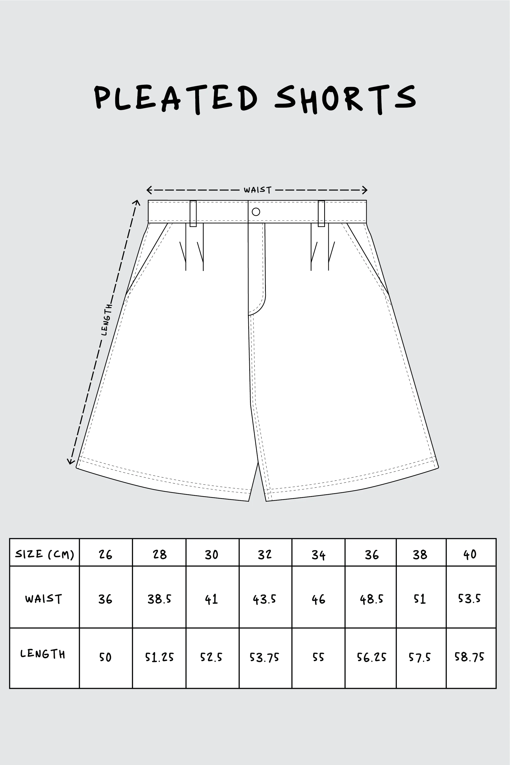 Pleated Denim Short - Coffee Wash - Image 12