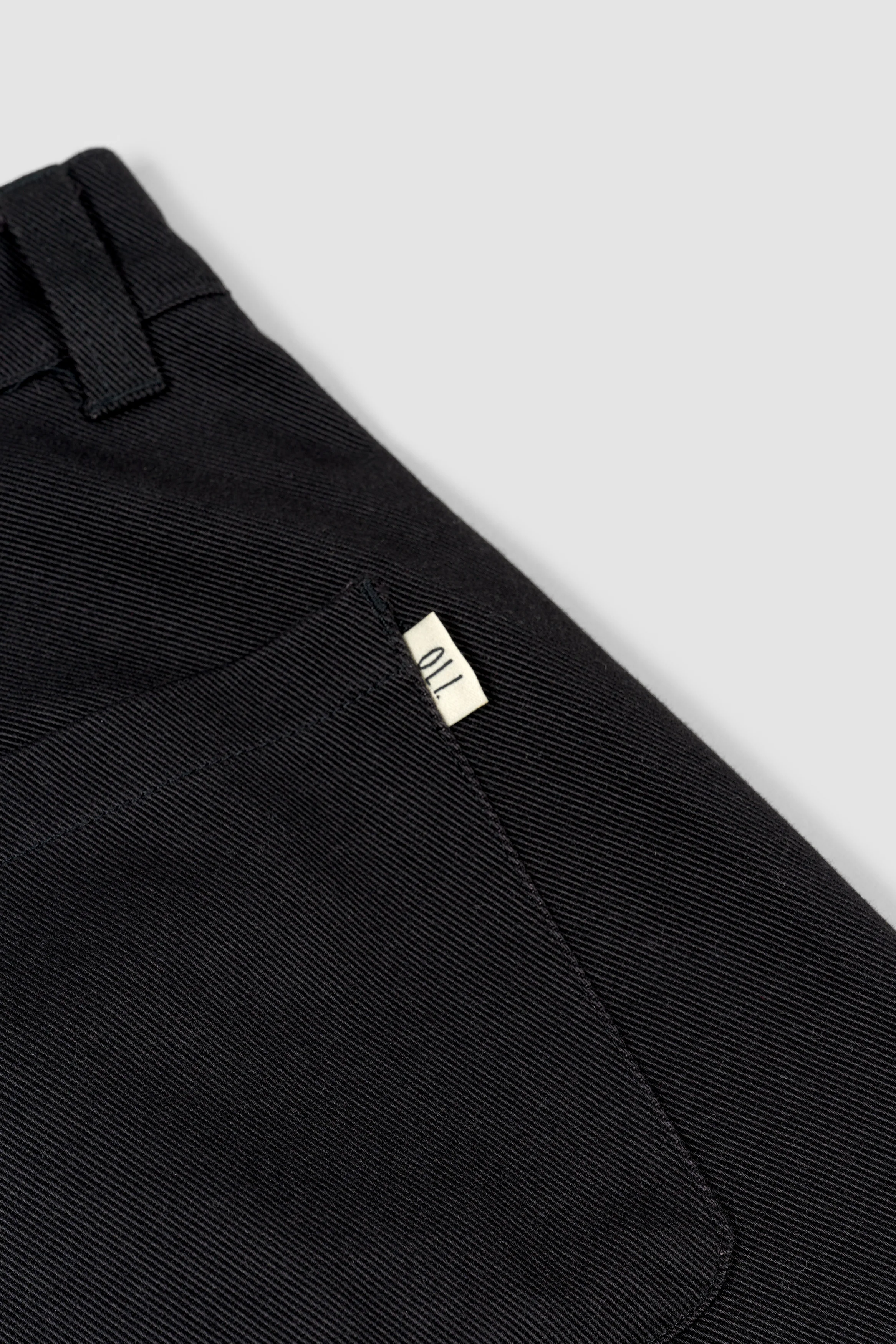 Pleated Pant - Black - Image 10