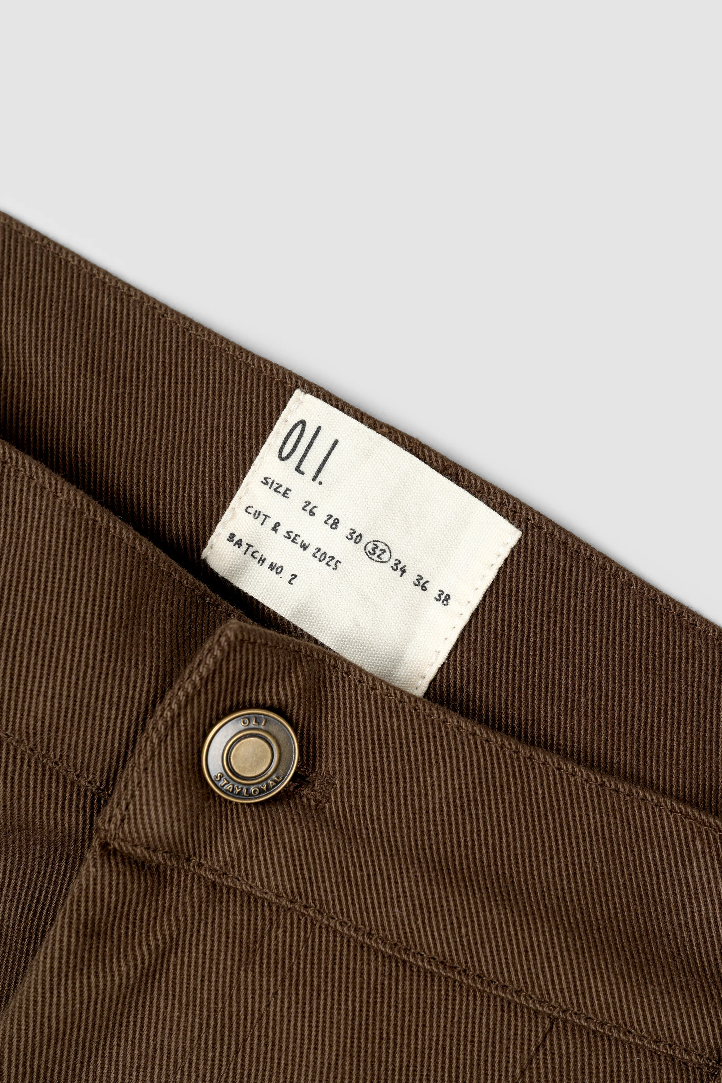 Pleated Pant - Choc - Image 12