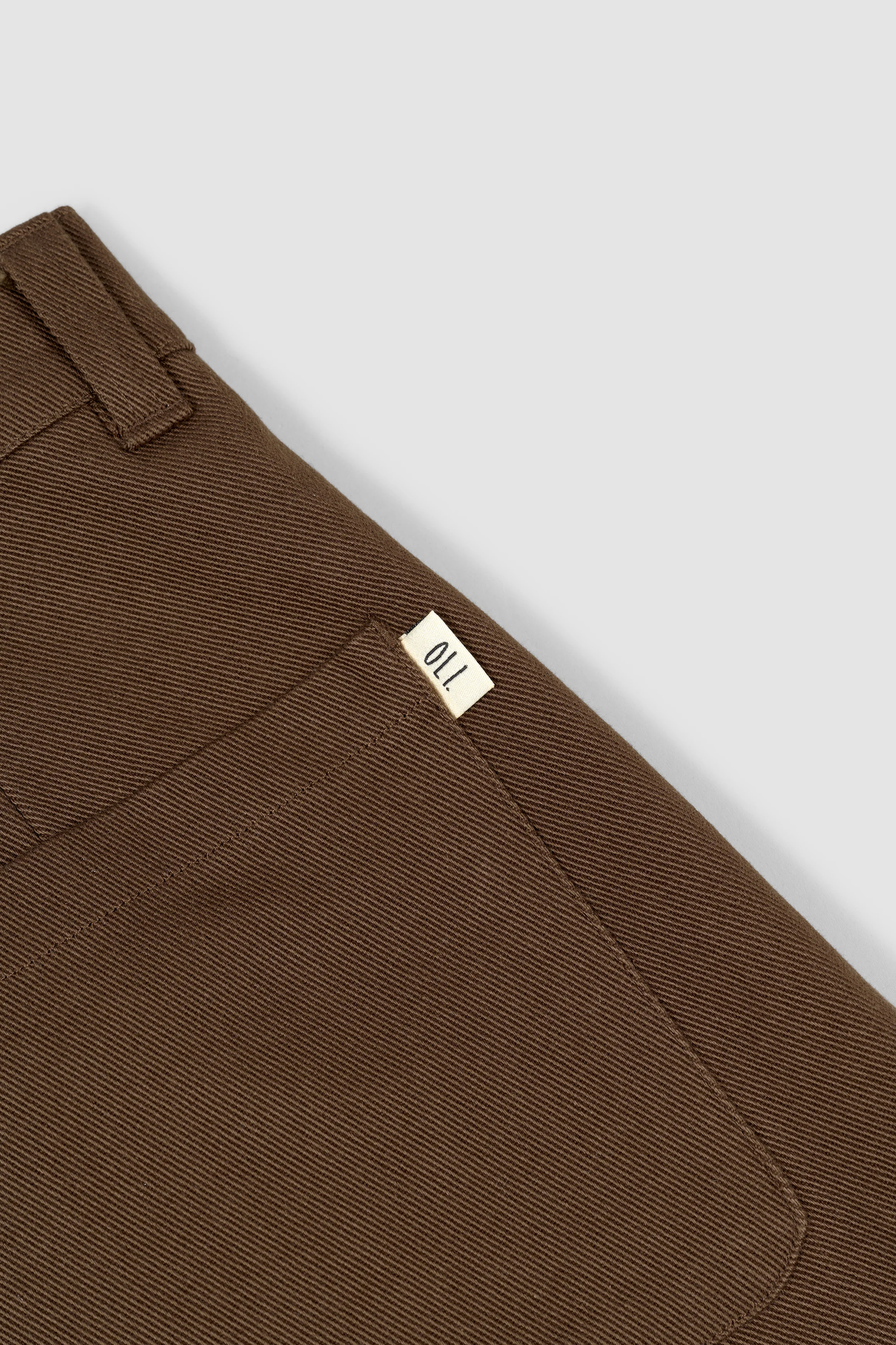 Pleated Pant - Choc - Image 13