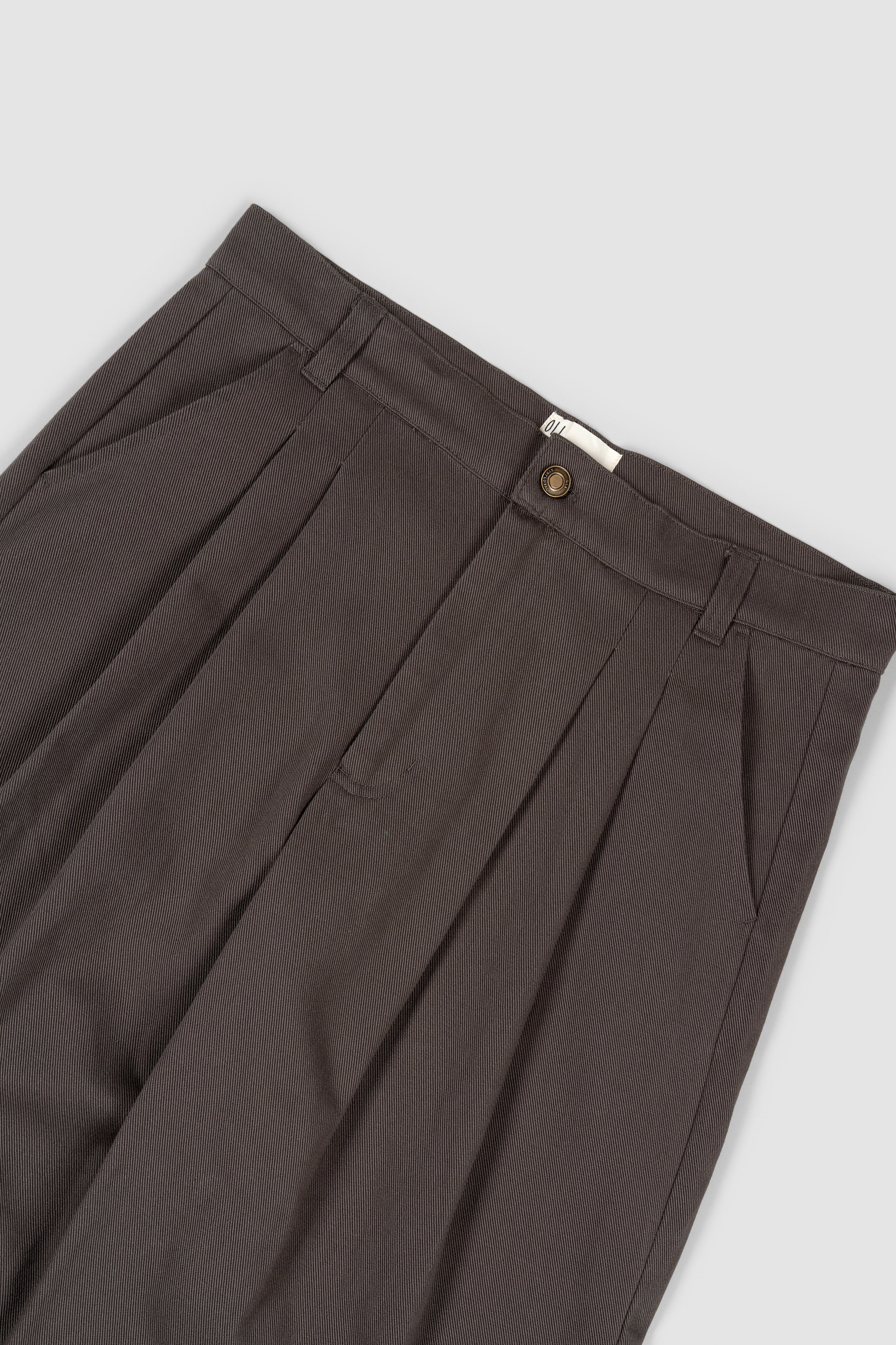 Pleated Pant - Coal - Image 13