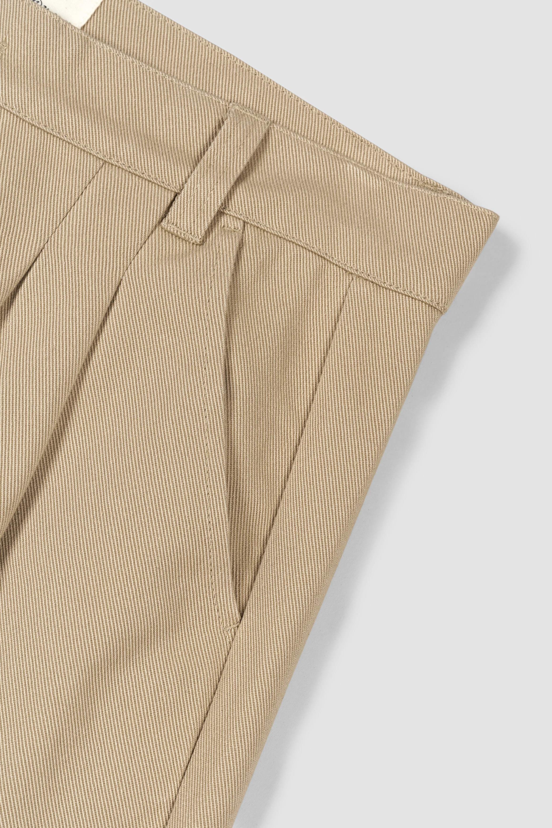 Pleated Pant - Sand - Image 11