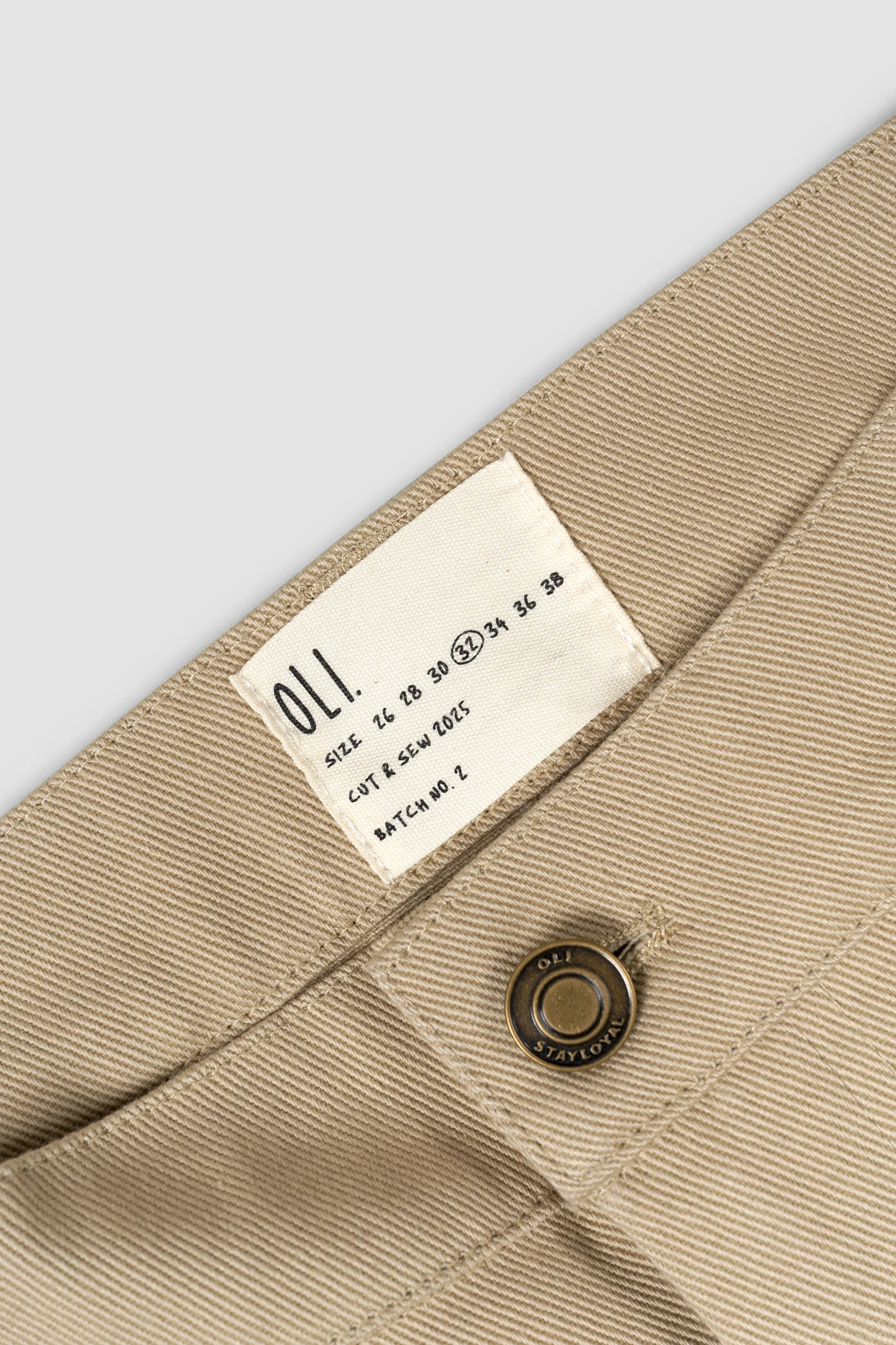 Pleated Pant - Sand - Image 12