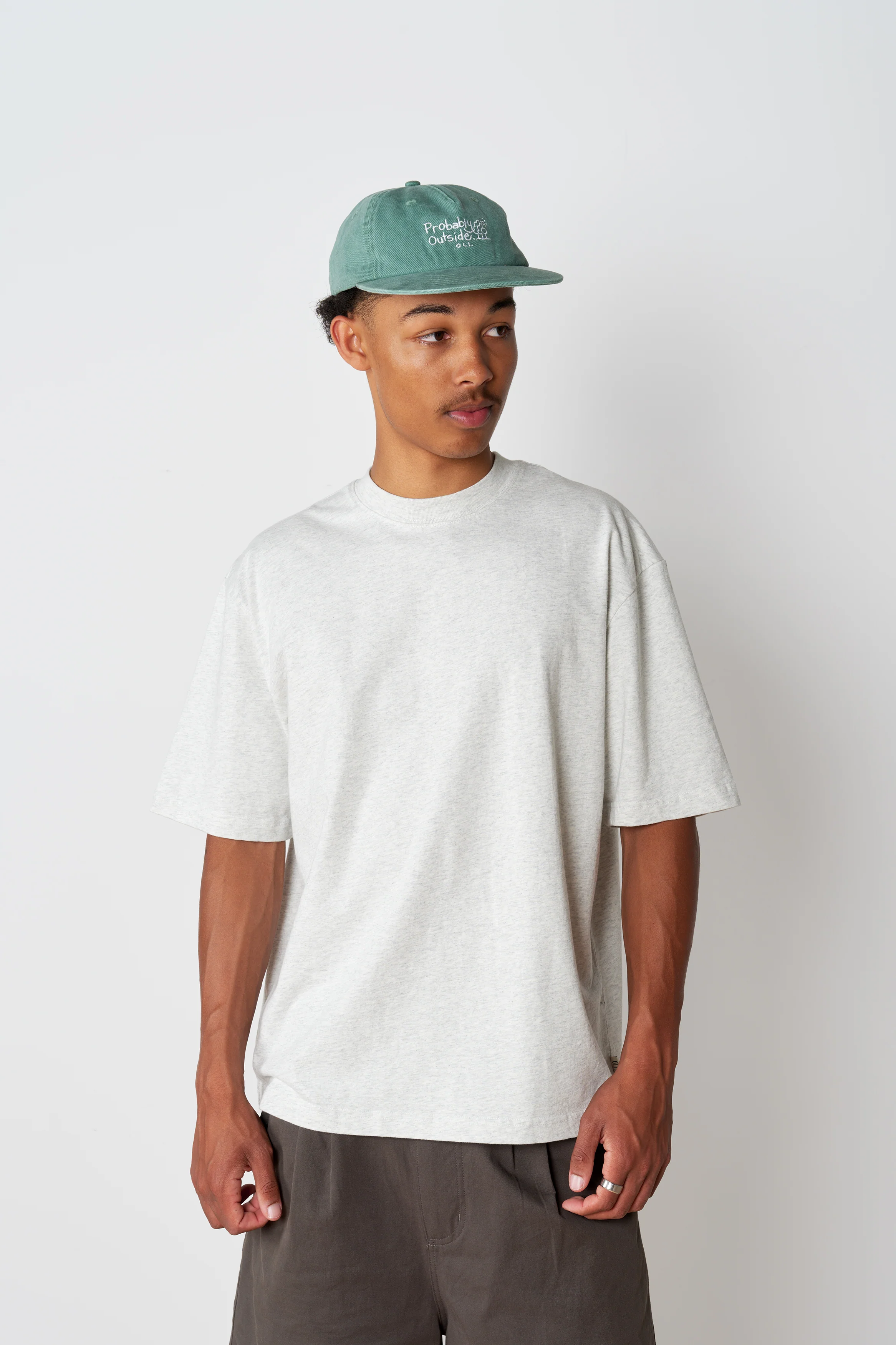Probably Outside Cap - Teal - Image 4