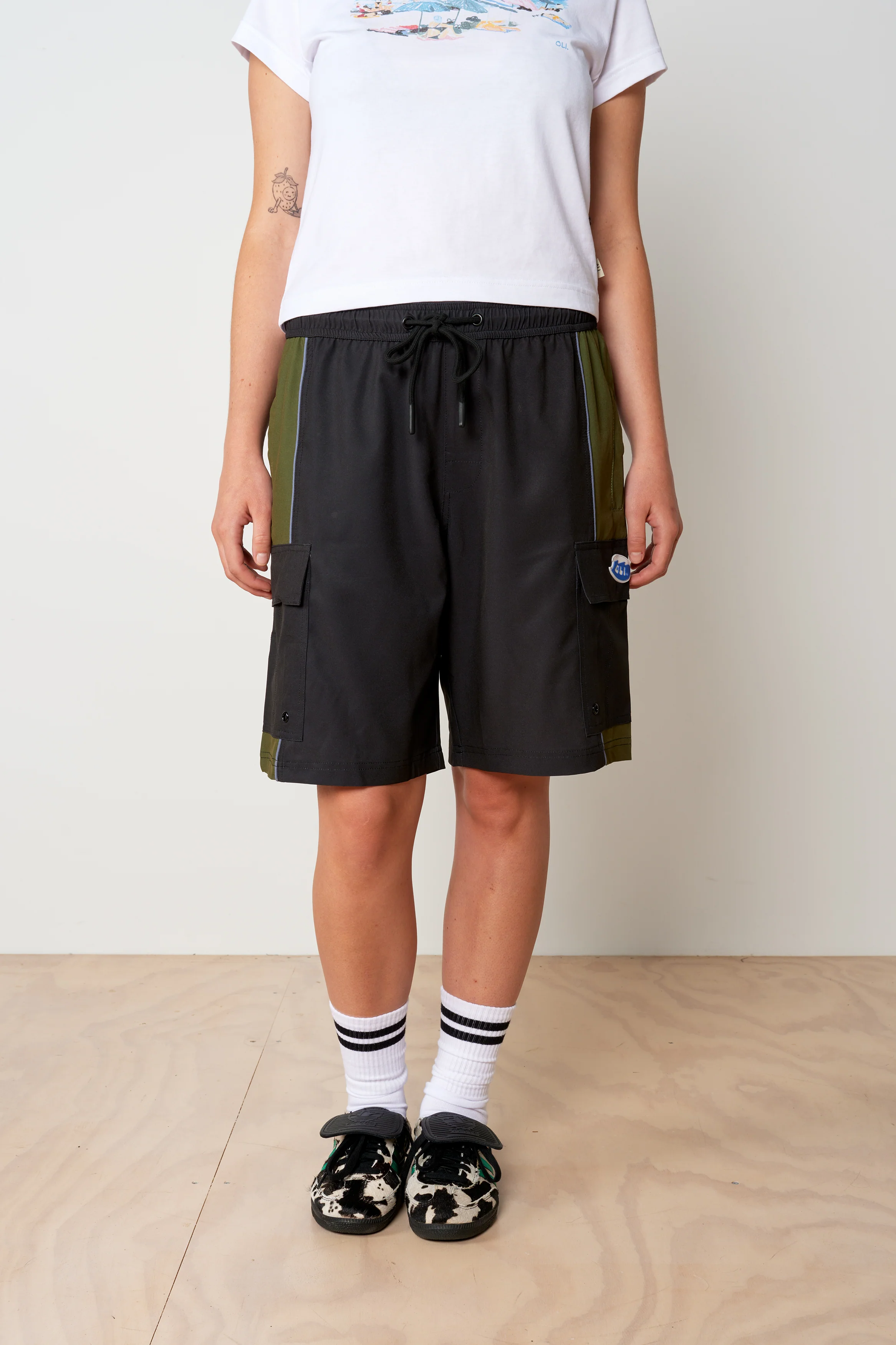 Recycled Board Shorts - Black - Image 6